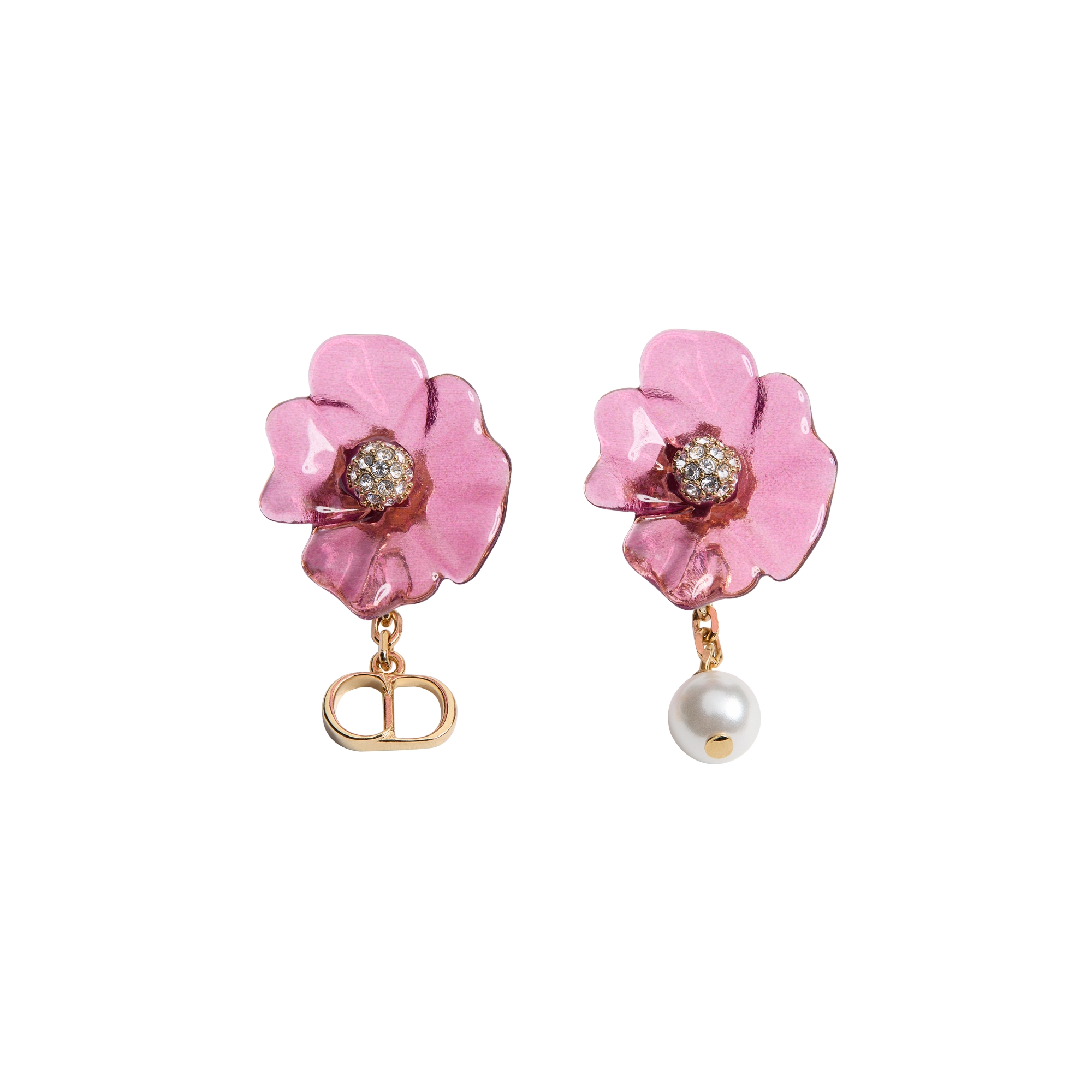 DIOR | Dioriviera Brush & Bloom ピアス メタル・レジンパール