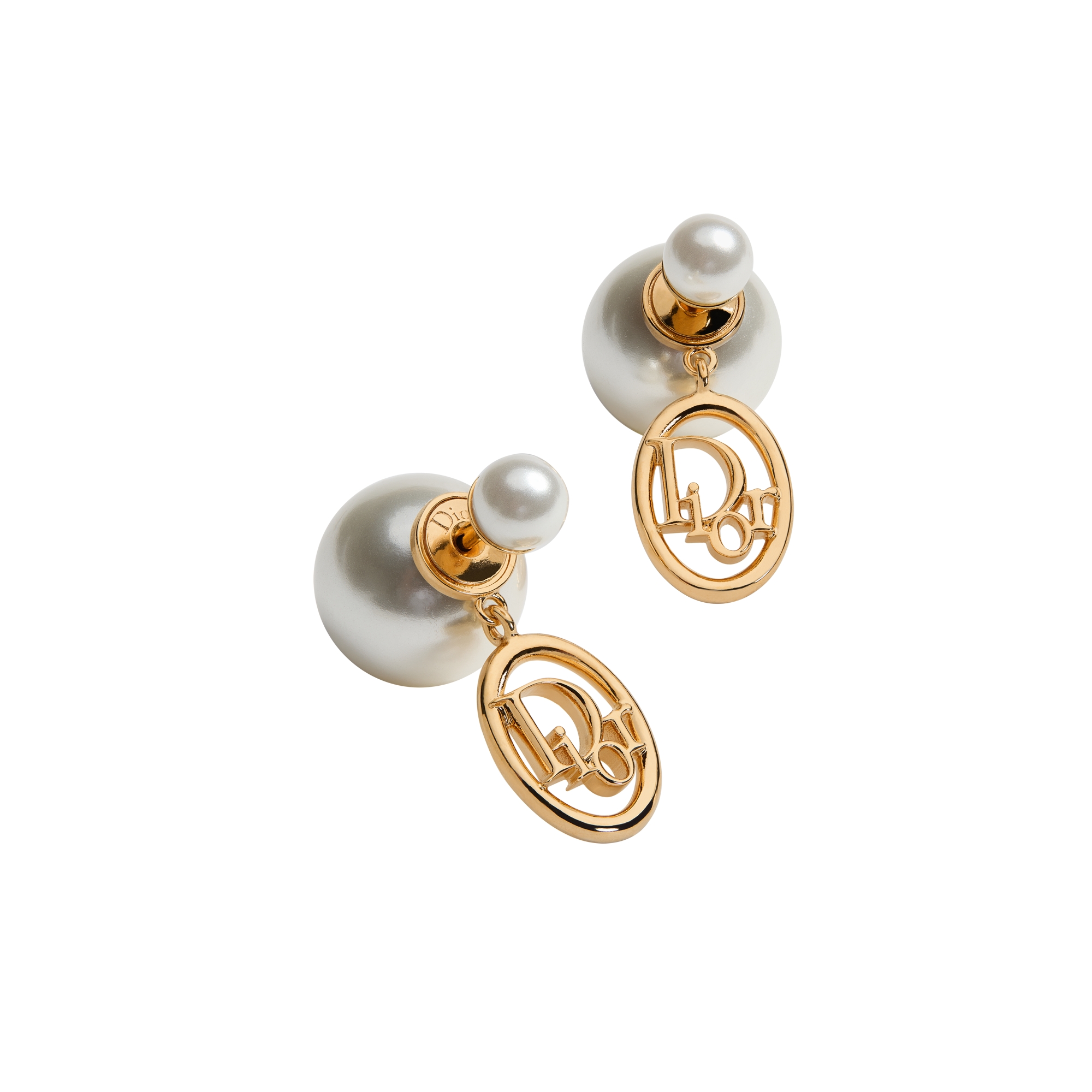 DIOR | Dior Tribales ピアス メタル & レジンパール