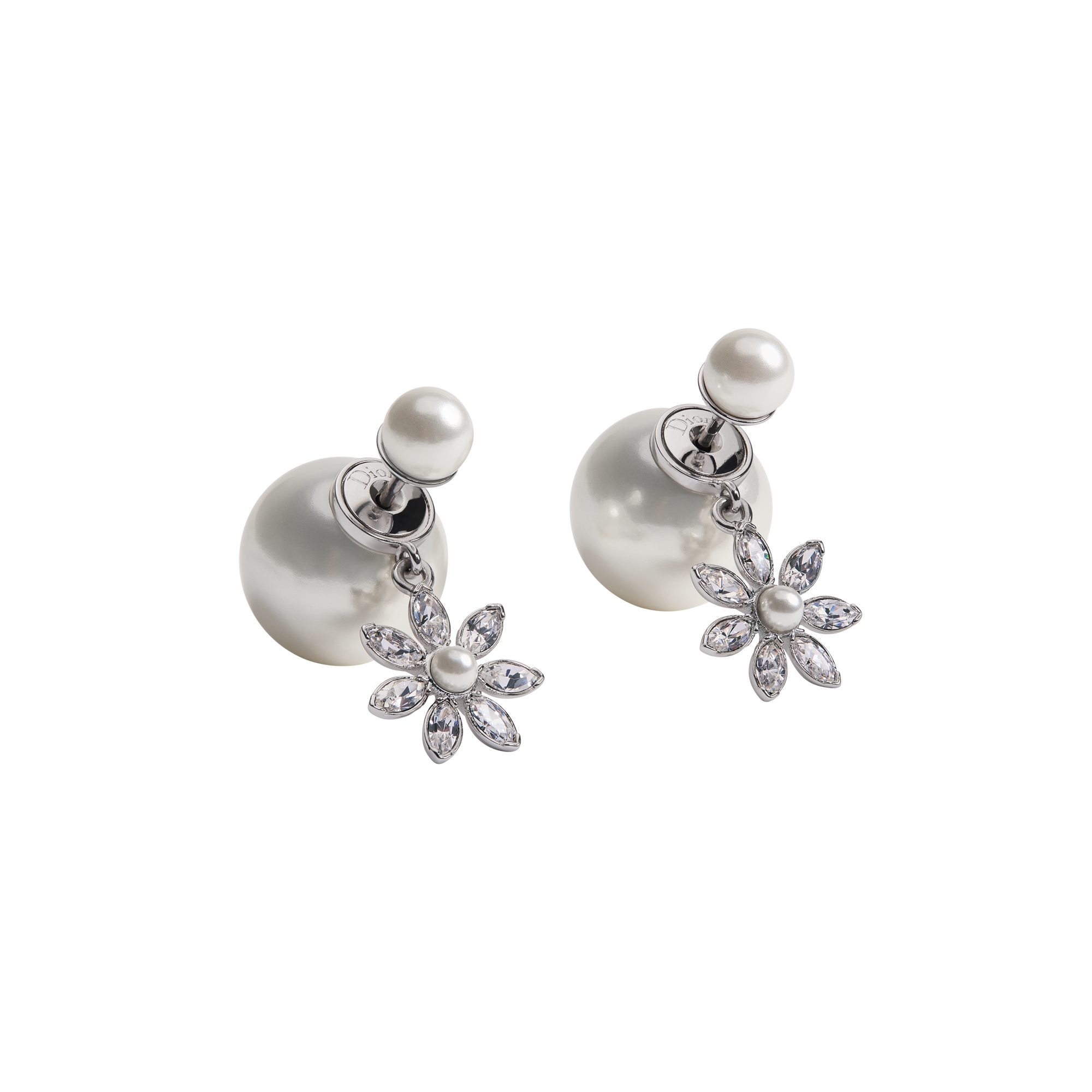 DIOR | Dior Tribales ピアス メタル・レジンパール・クリスタル
