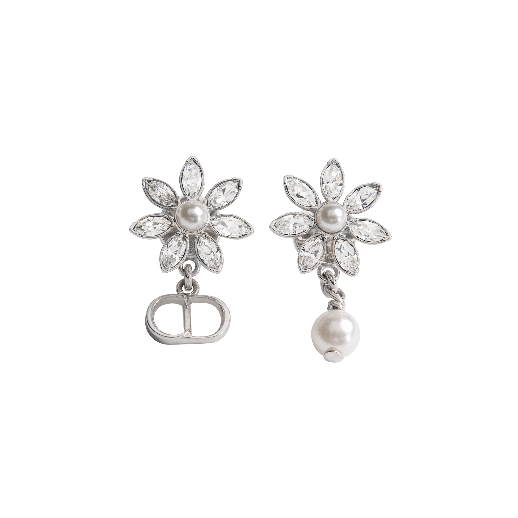 DIOR | Bloom in Dior ピアス メタル・レジンパール・クリスタル