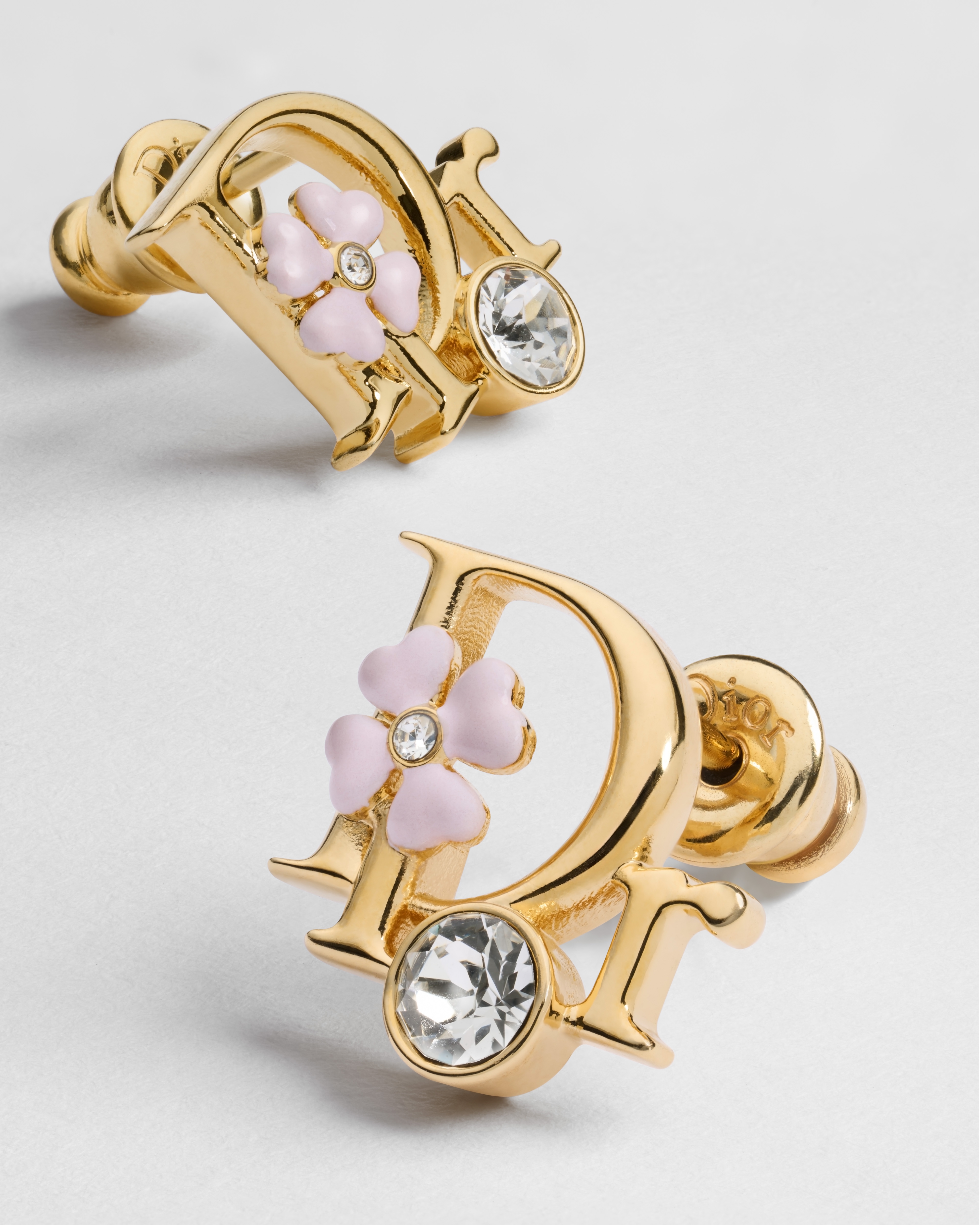 DIOR | Dior Precious Clover スタッドピアス メタル・クリスタル