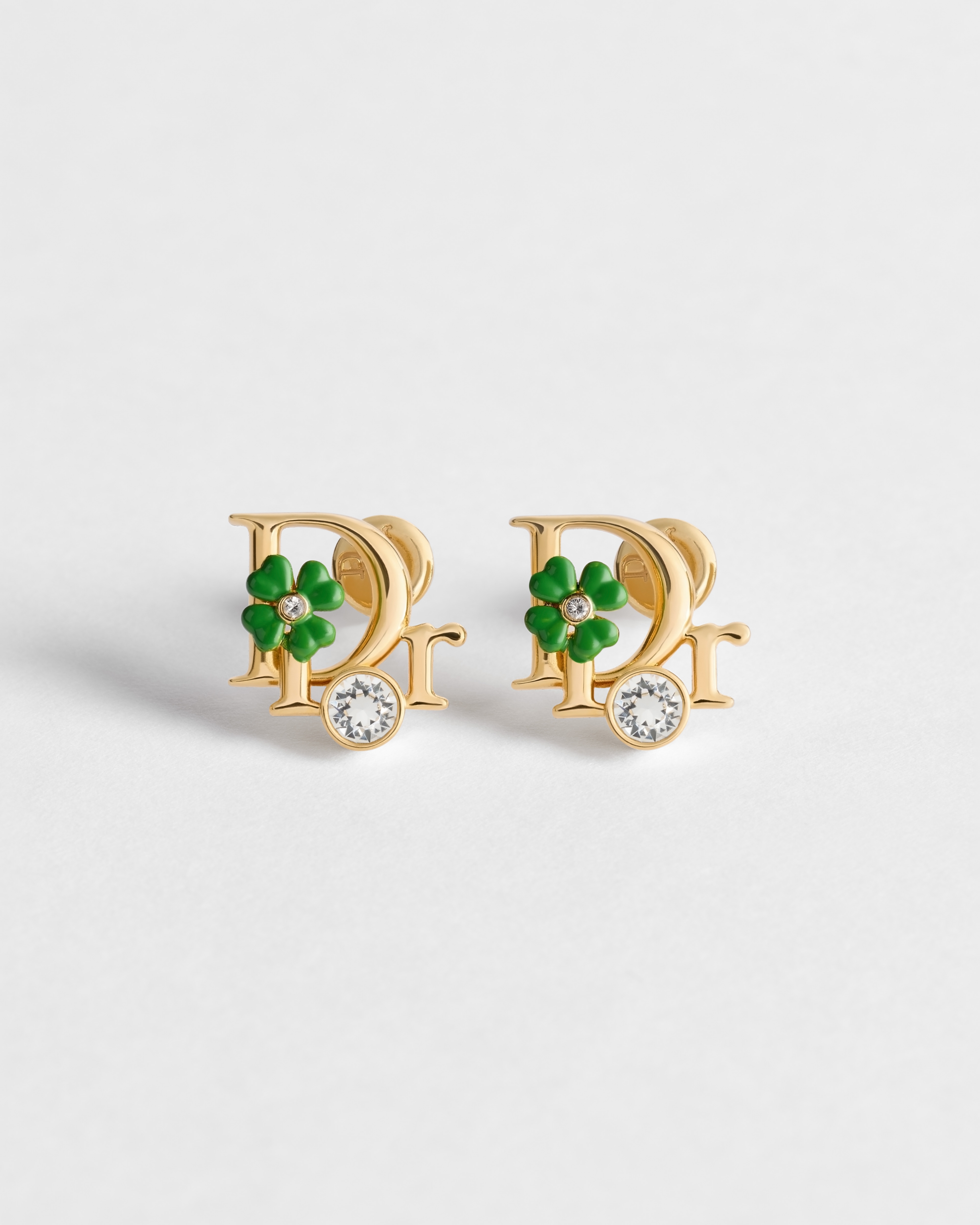 Dior Precious Clover Stud Earrings