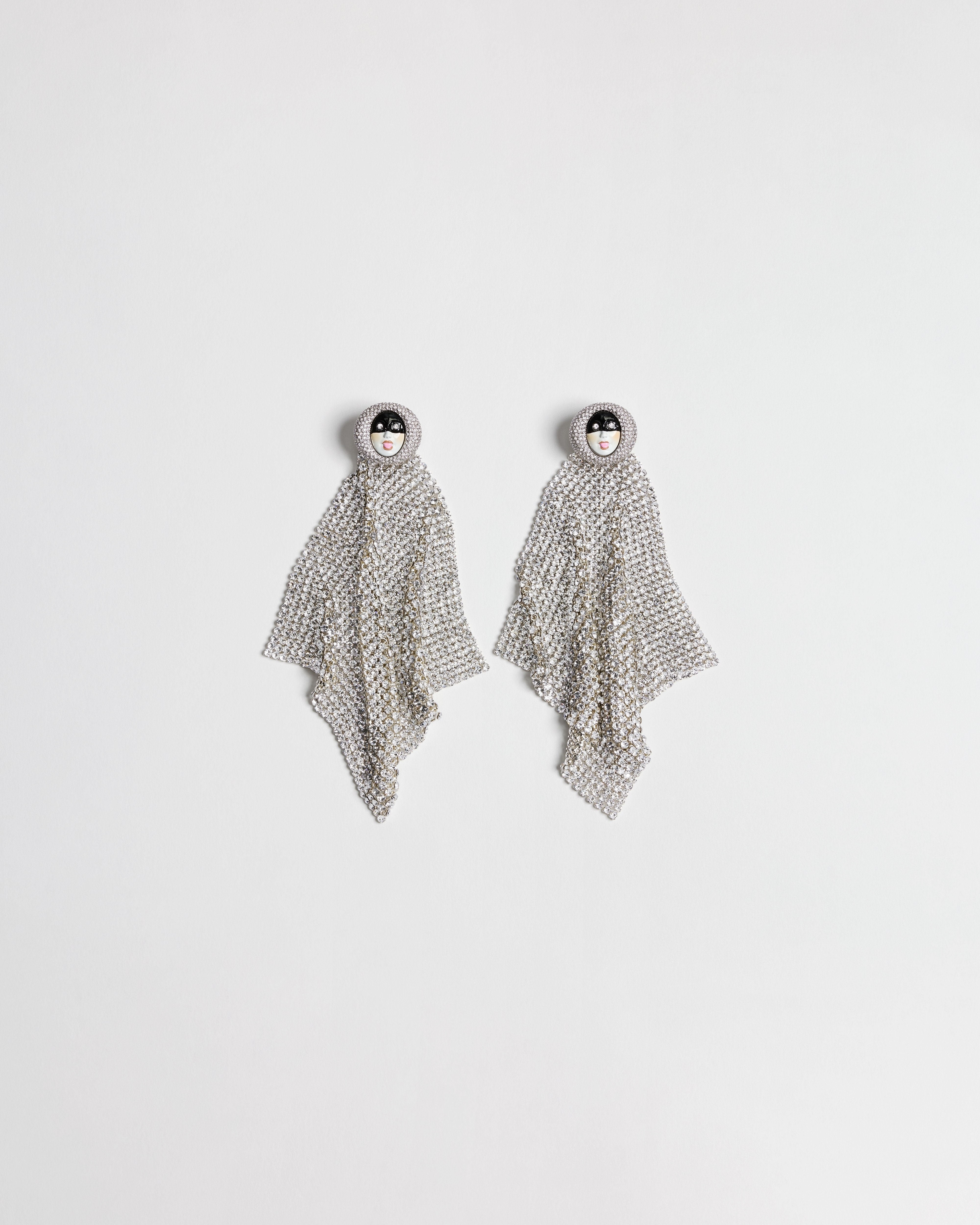 Dior Mask Earrings