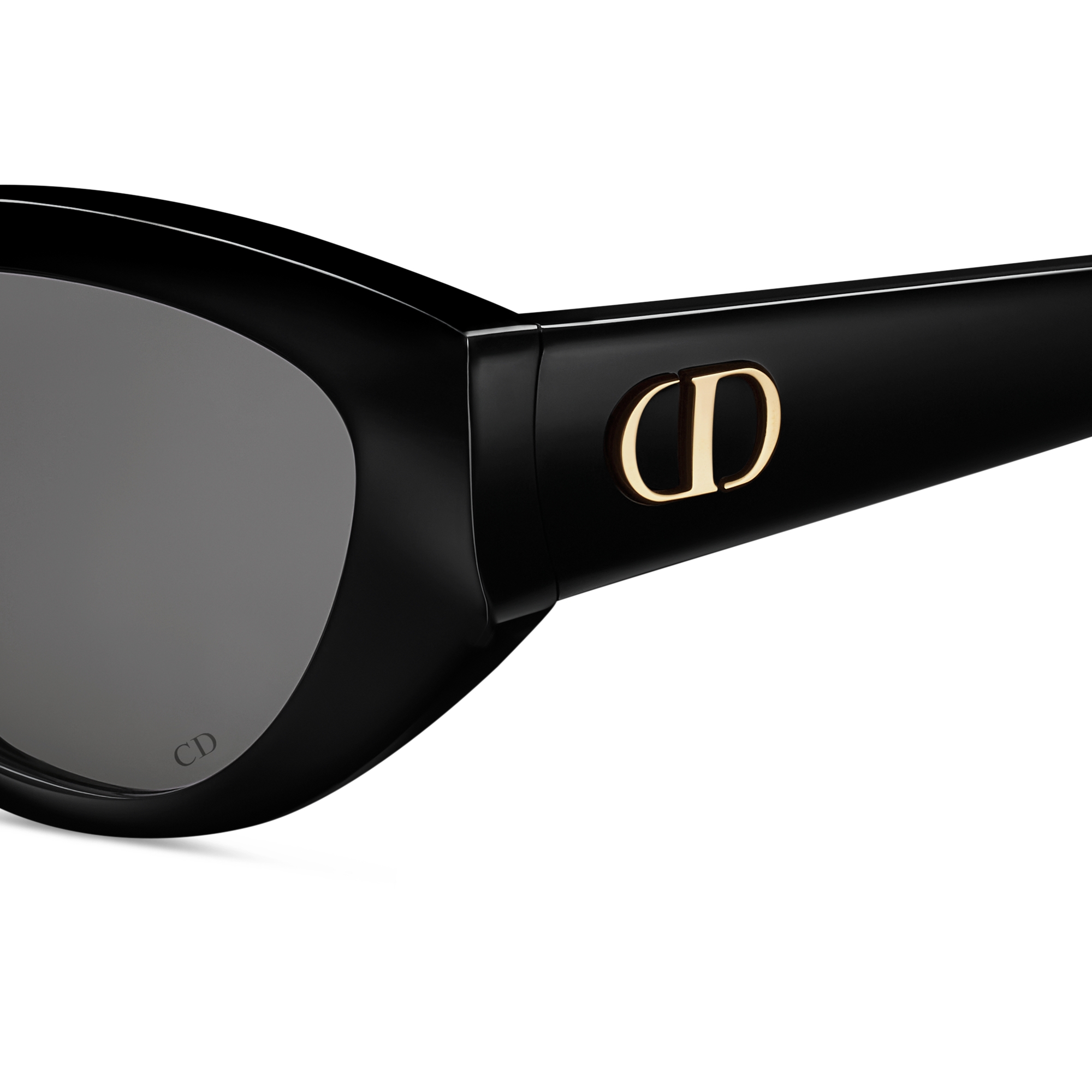 DiorGlow B1F แว่นกันแดดทรงผีเสื้อสีดํา | DIOR