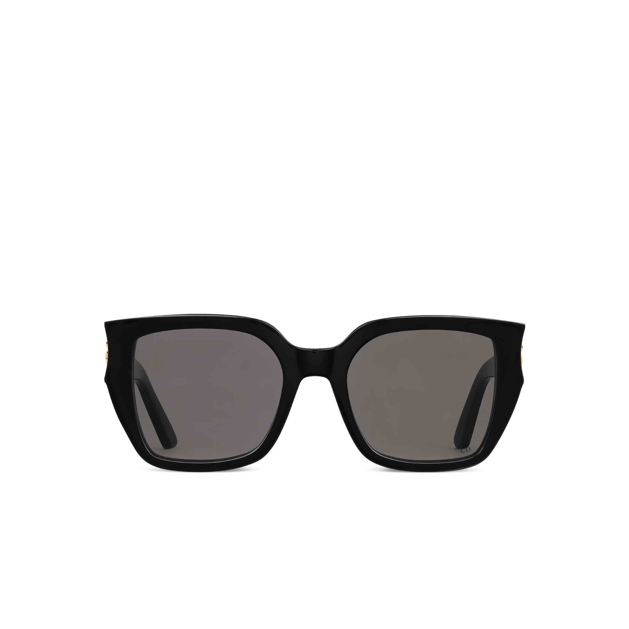 DiorGlow S1F Lunettes de soleil carrées noires E01