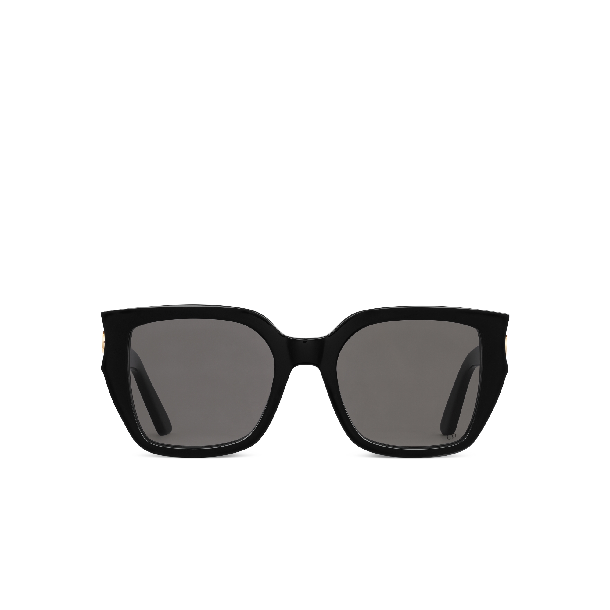 DiorGlow S1I Quadratische Sonnenbrille in Schwarz E01