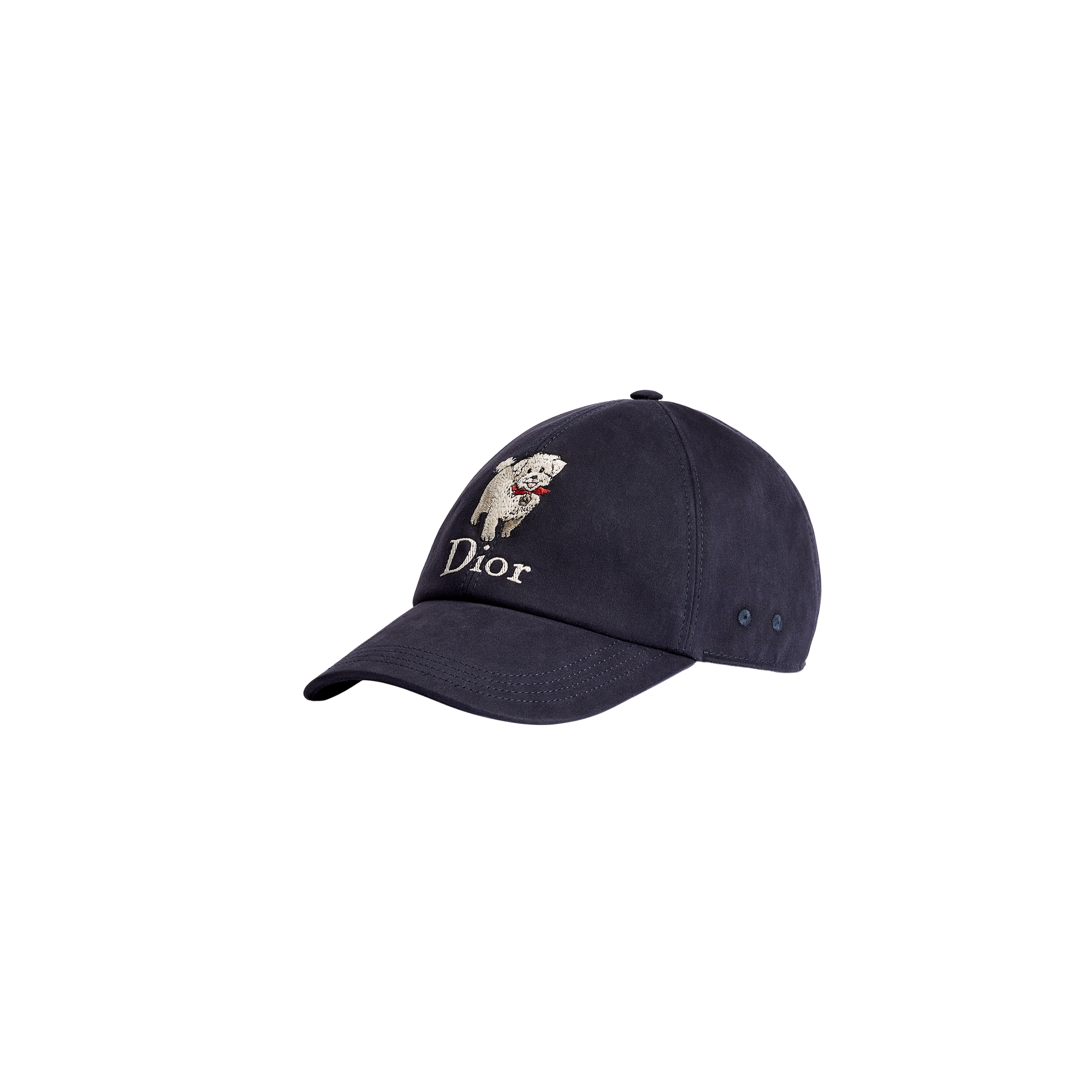 Dior Bobby D-Player Cap Navy Blue Cotton Canvas E03