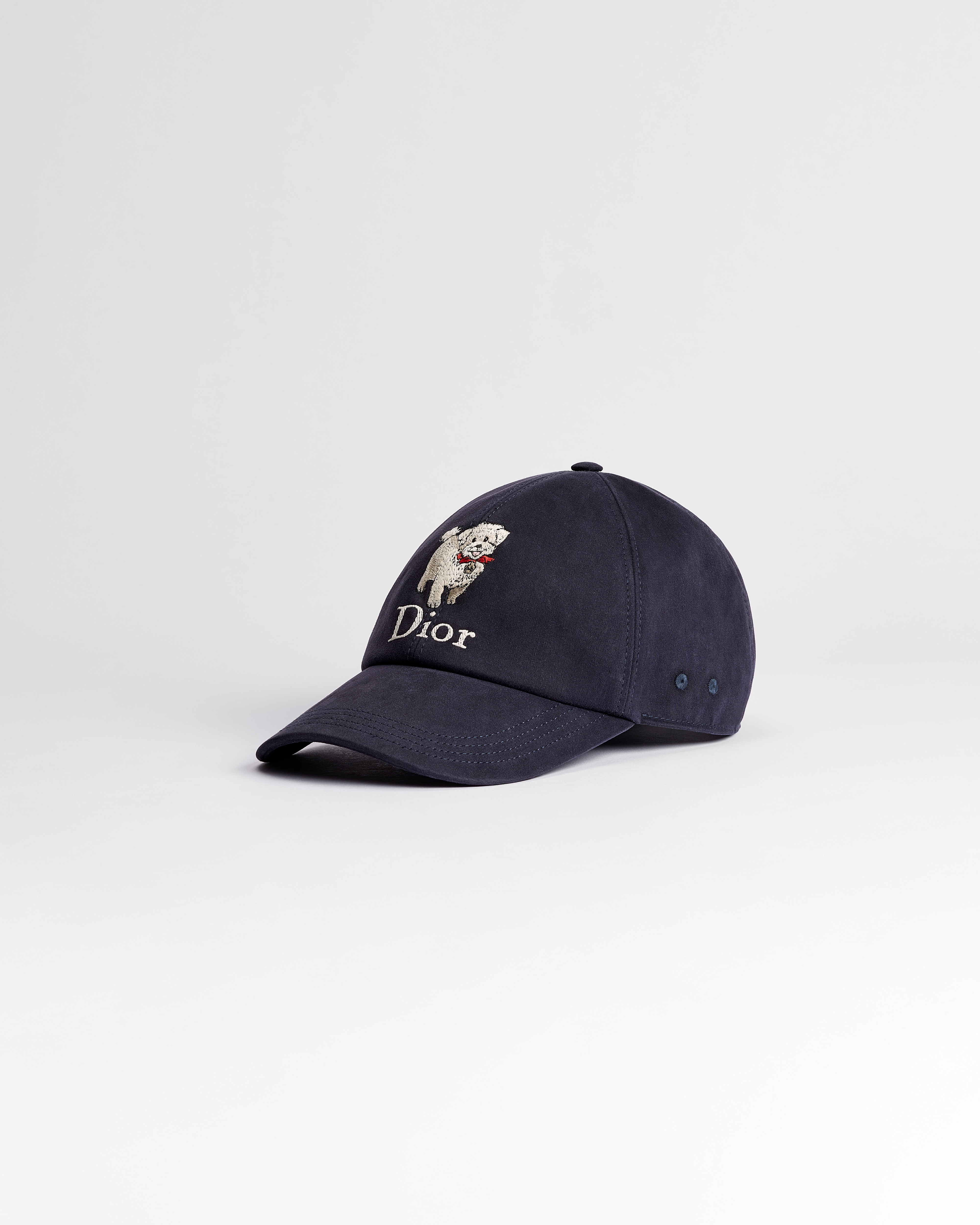 Dior Bobby D-Player Cap Navy Blue Cotton Canvas E03