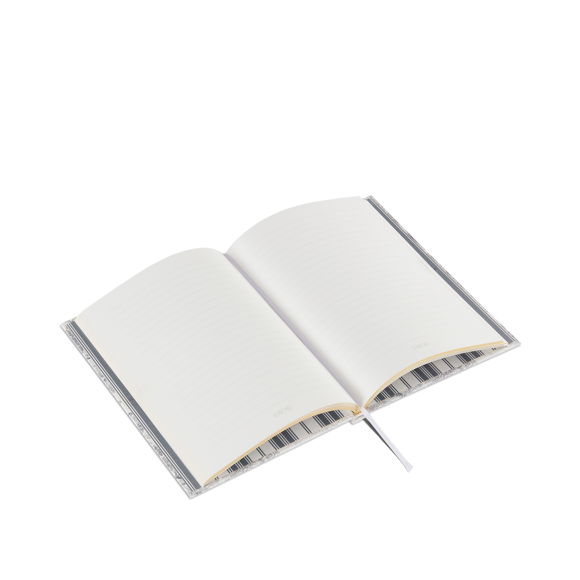 Notebook Gray Toile de Jouy E06