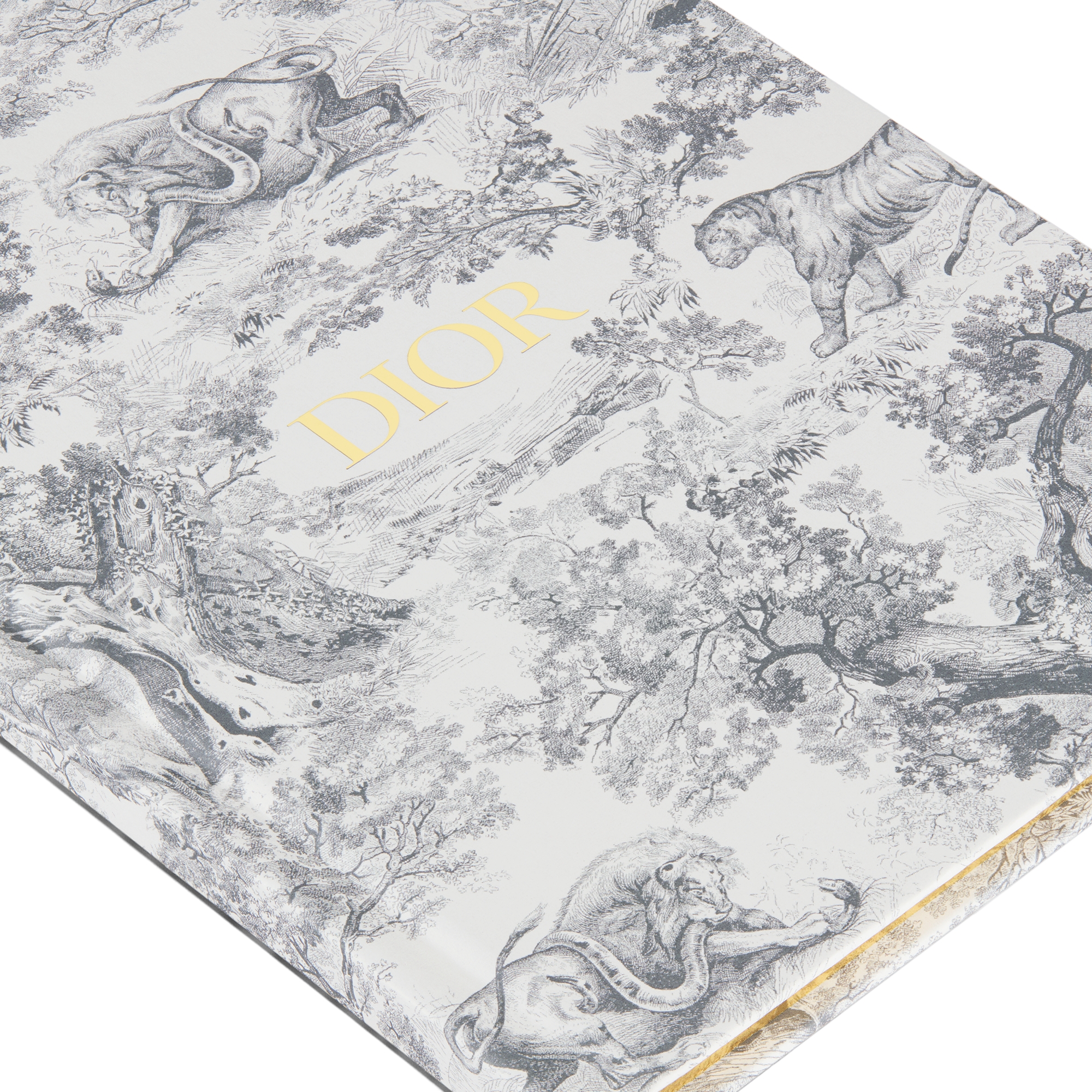 Notebook Gray Toile de Jouy E09