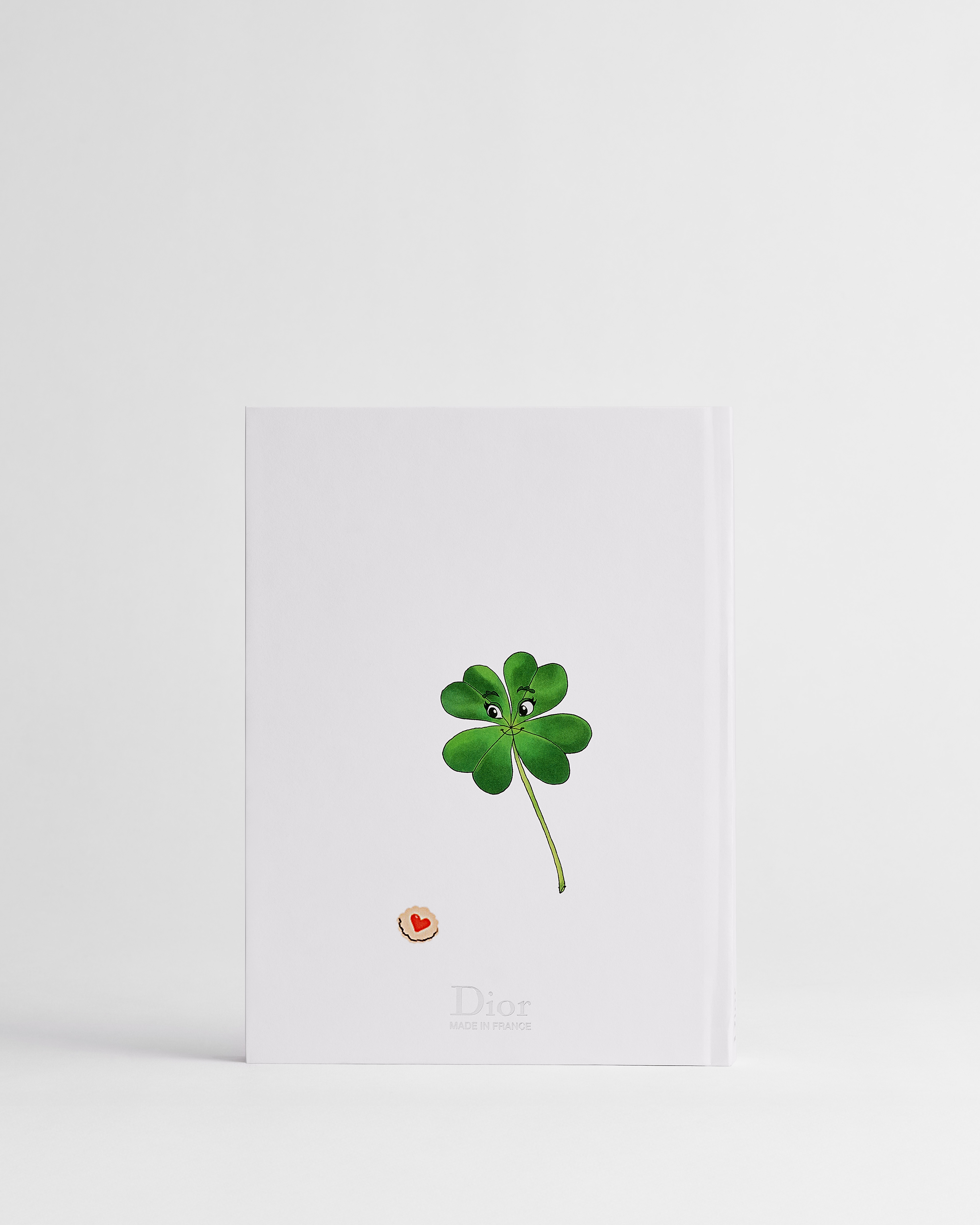 Cuaderno Tapa blanca con motivo Dior Bobby multicolor E08