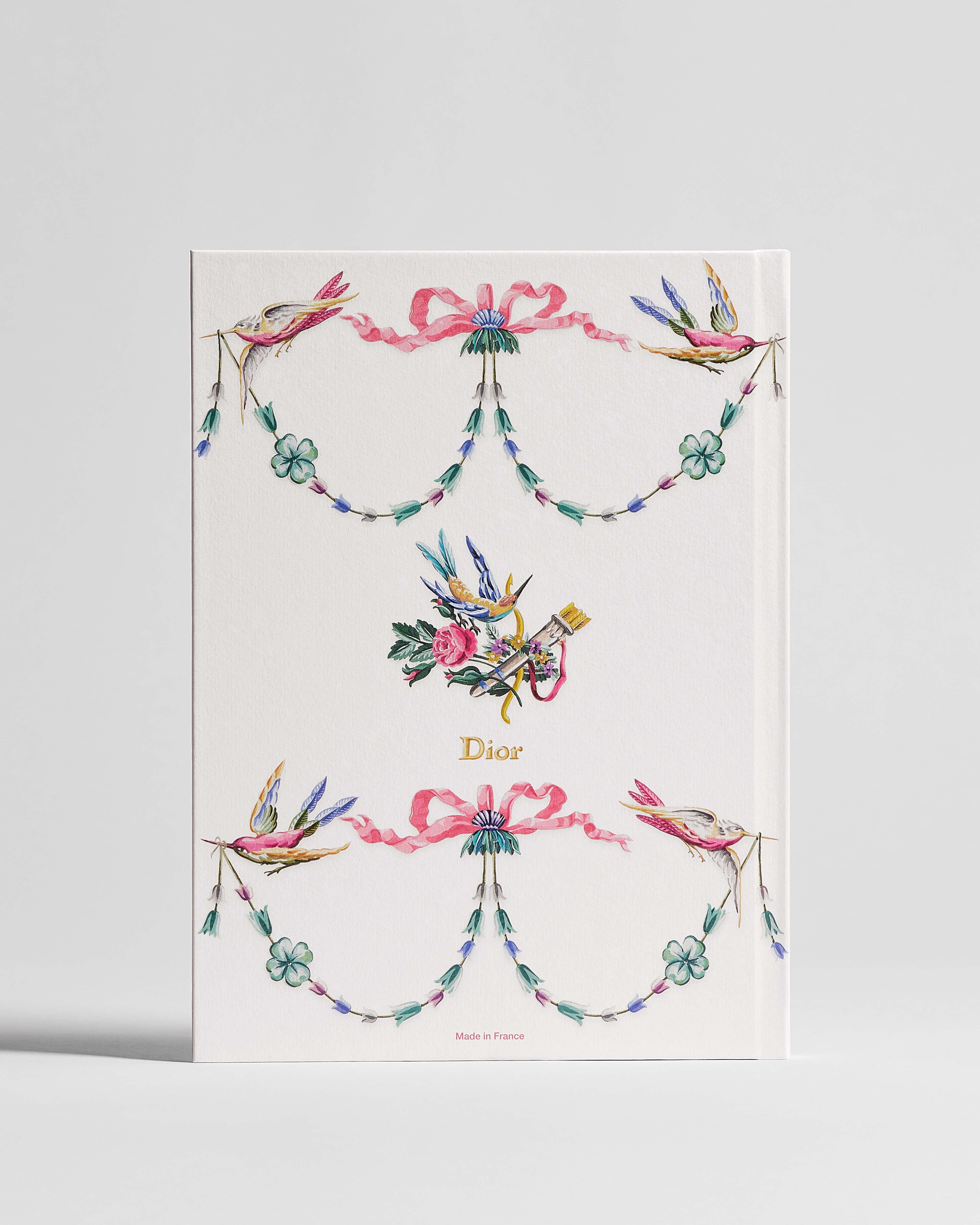 Quaderno Copertina écru con motivo Dior Colibri multicolore E08