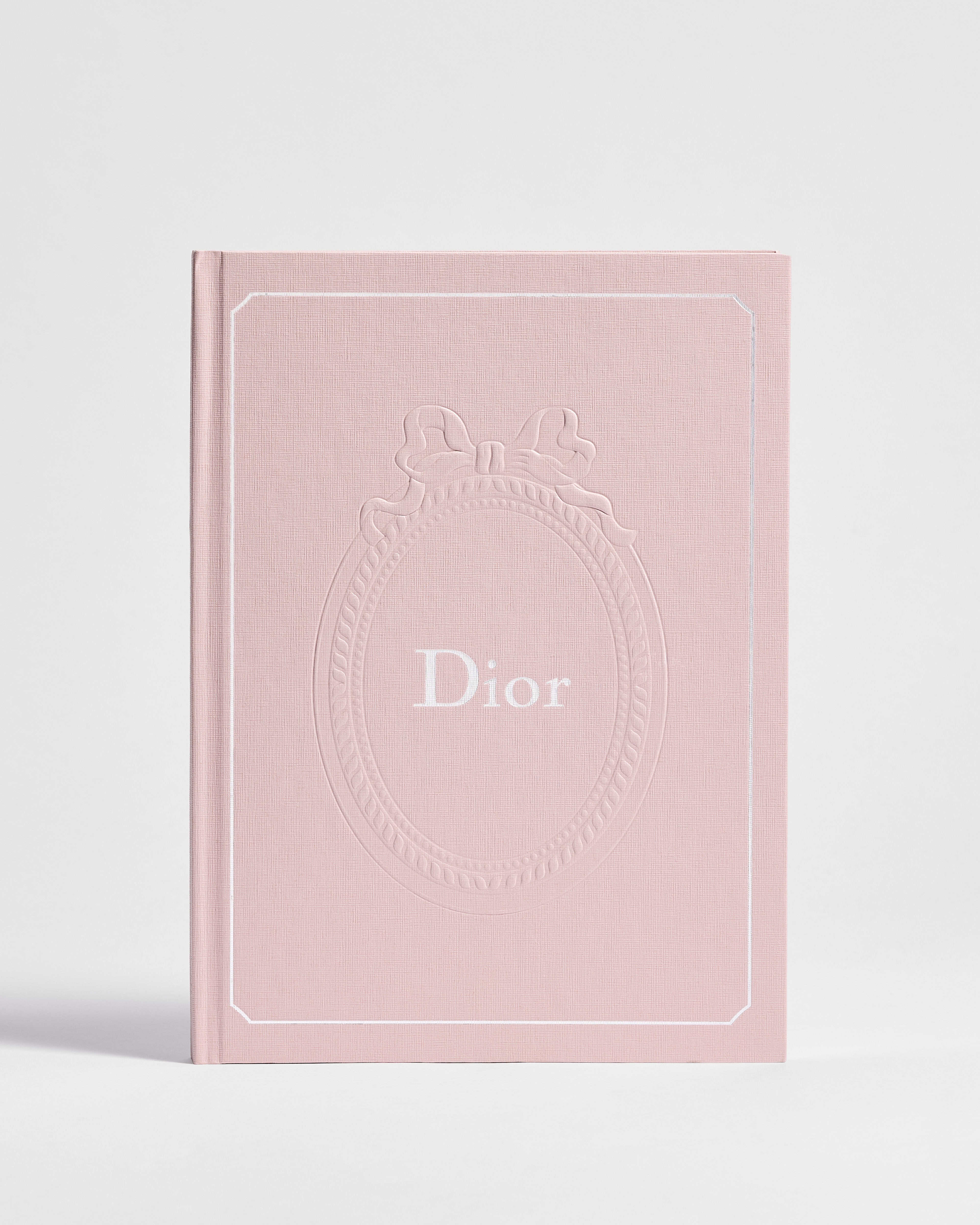 Dior Médaillon 笔记本 淡柔粉色封套波纹效果 E01