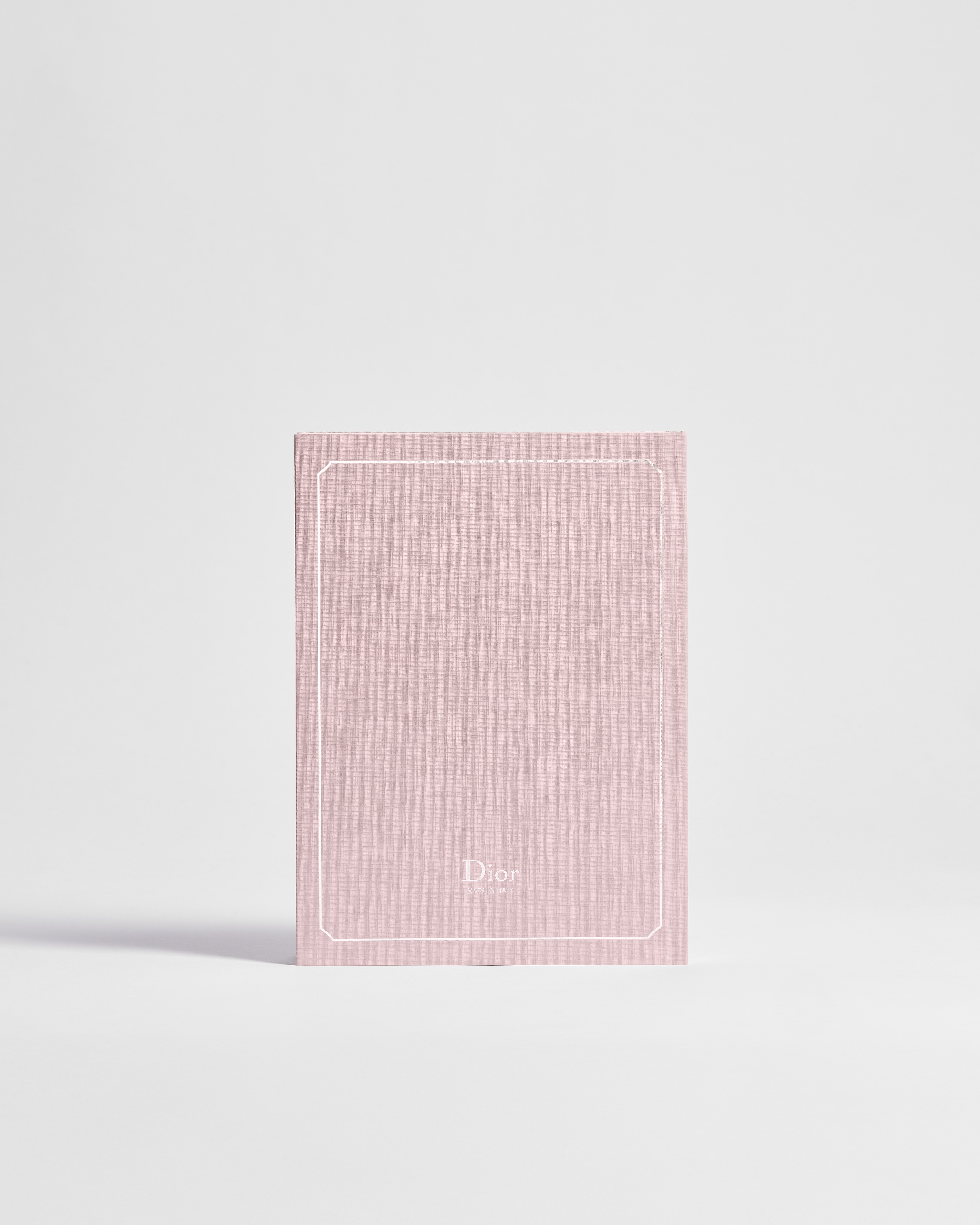 Dior Médaillon Notebook Soupir Pink Cover with Moiré Effect E08