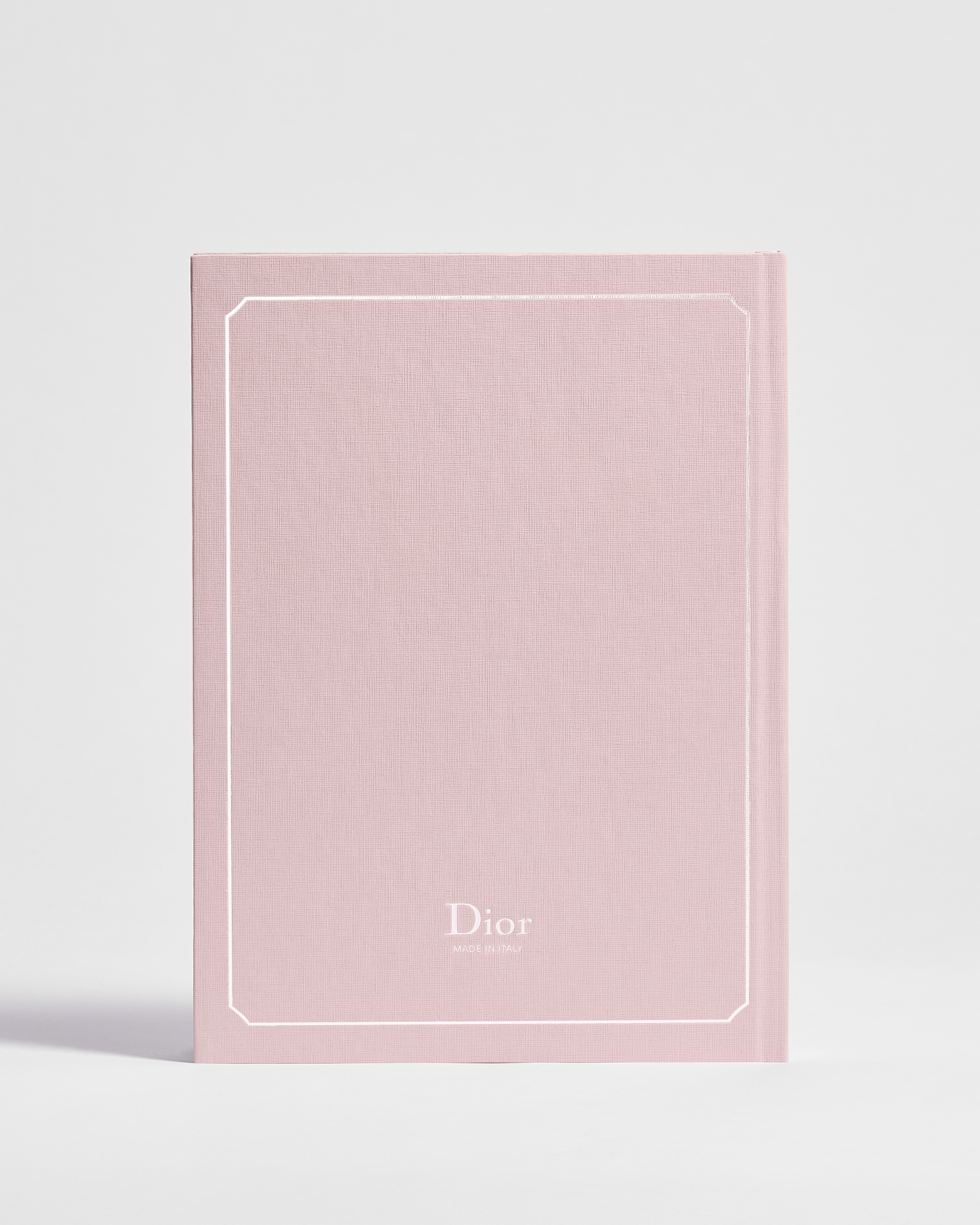 Dior Médaillon Notebook Soupir Pink Cover with Moiré Effect E08