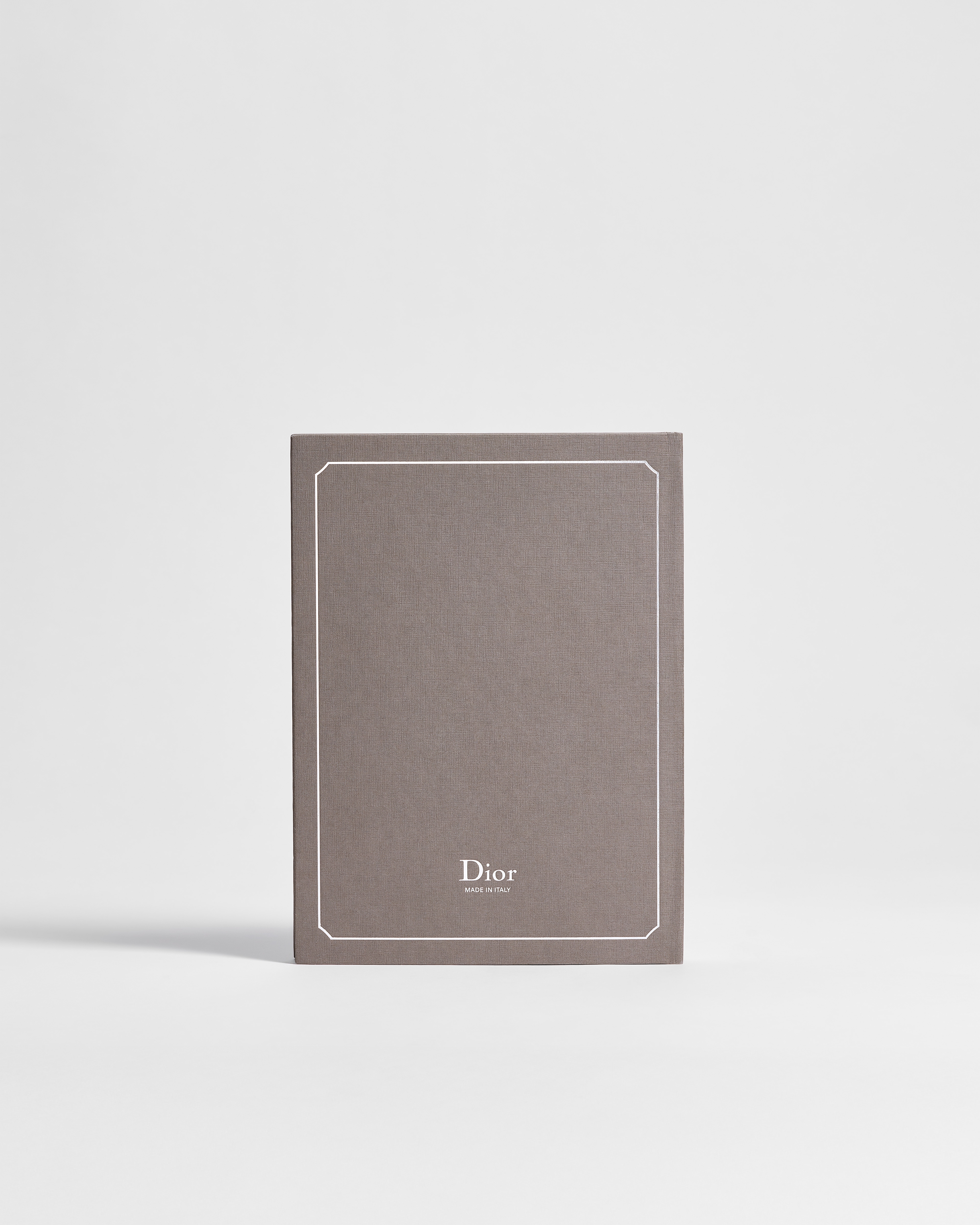 Dior Médaillon Notebook Trianon Gray Cover with Moiré Effect E08