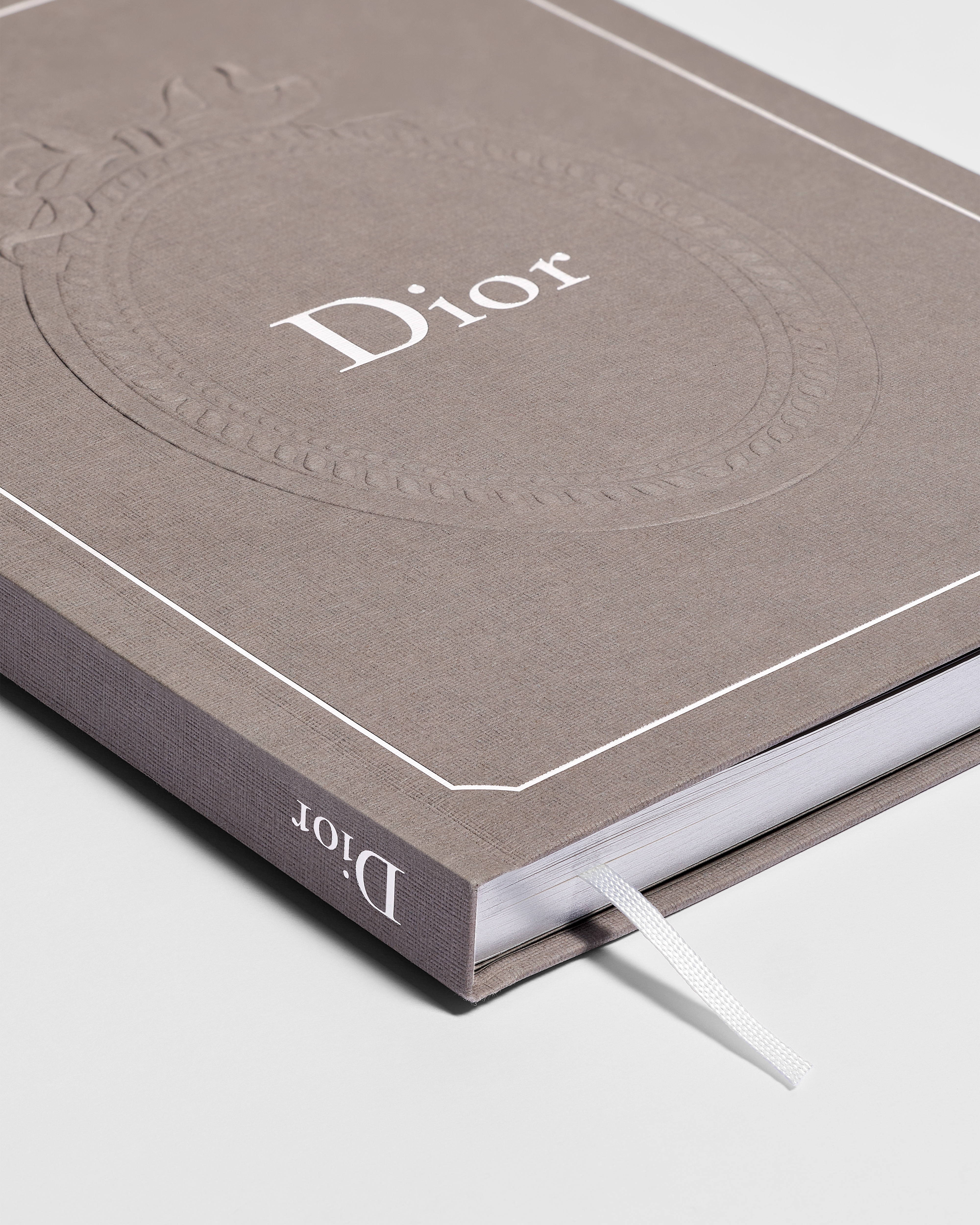 Dior Médaillon Notebook Trianon Gray Cover with Moiré Effect E10