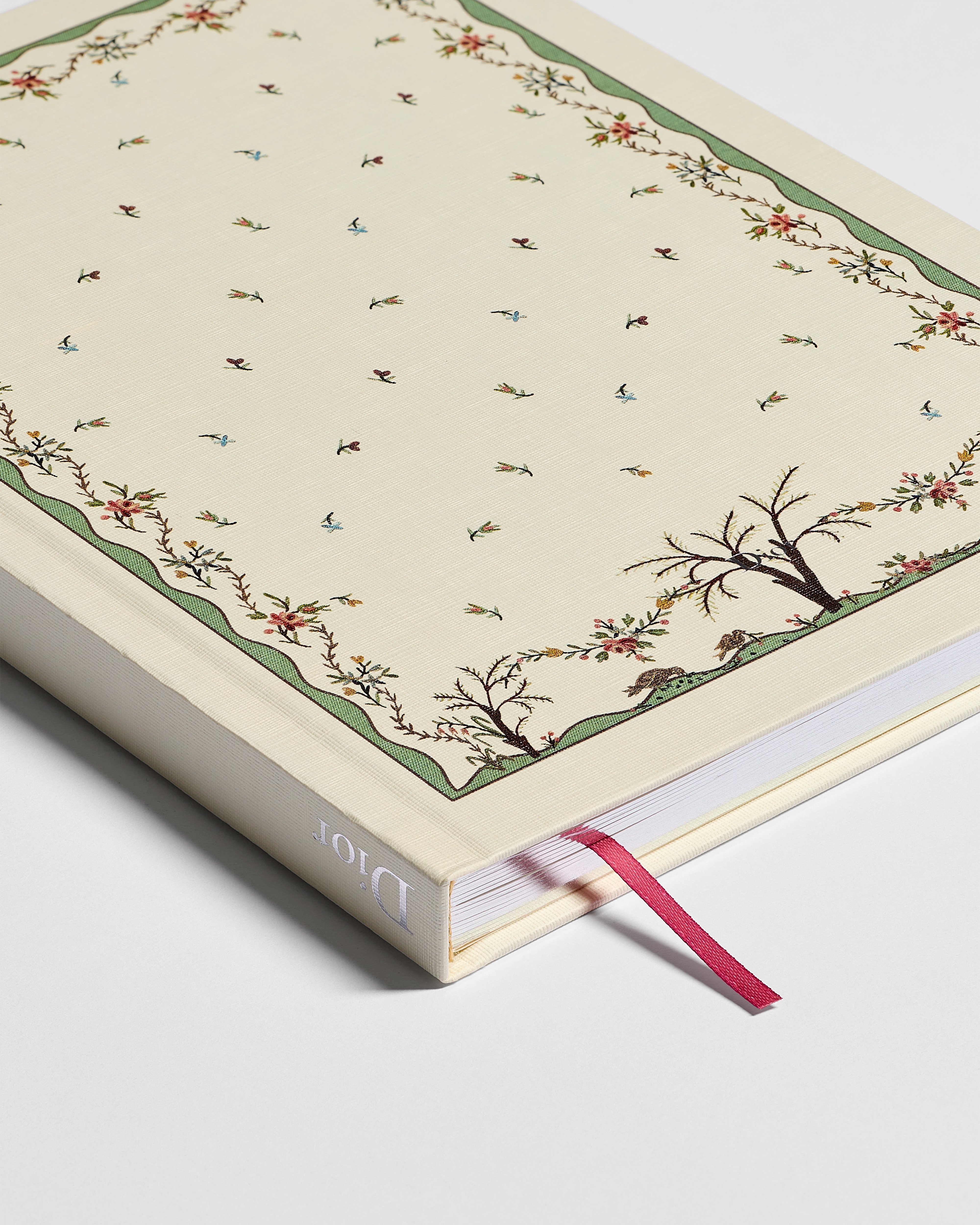 Notebook Ecru Cover with Multicolor Revolution Flowers Motif E10