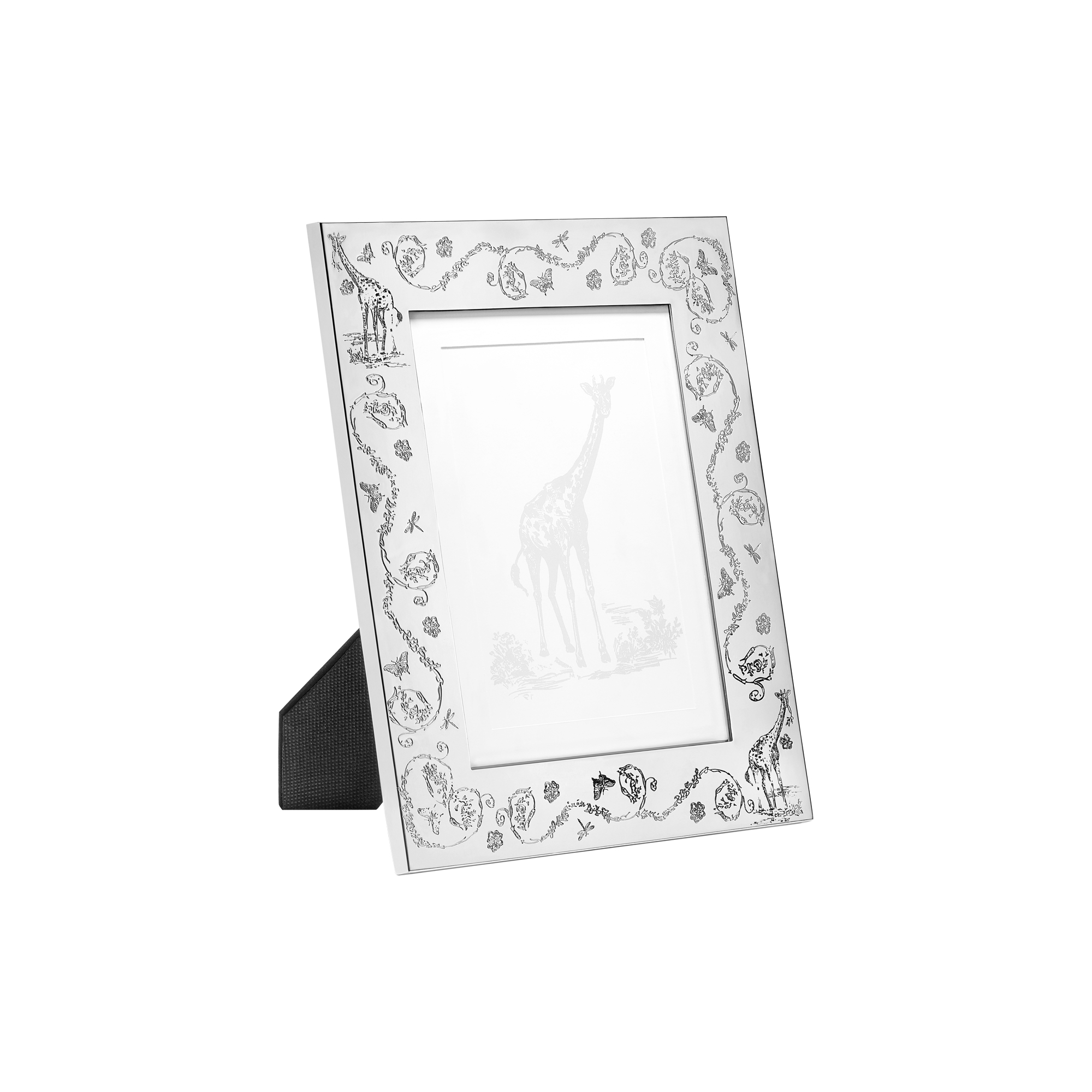 Large Photo Frame Toile de Jouy Innocence Silver-Finish Metal | DIOR