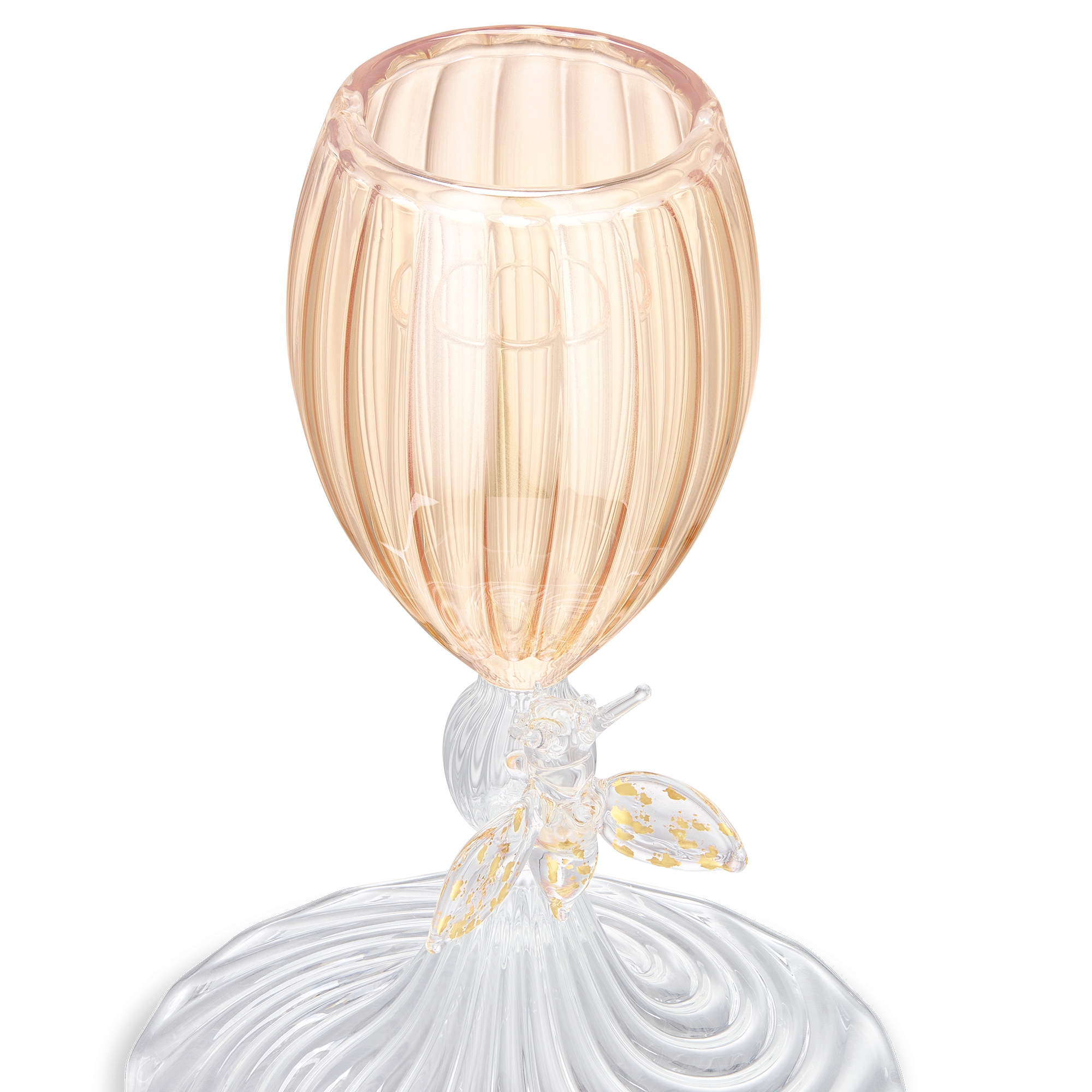 Small Salento Candle Holder Gold-Tone Bal des Abeilles E09