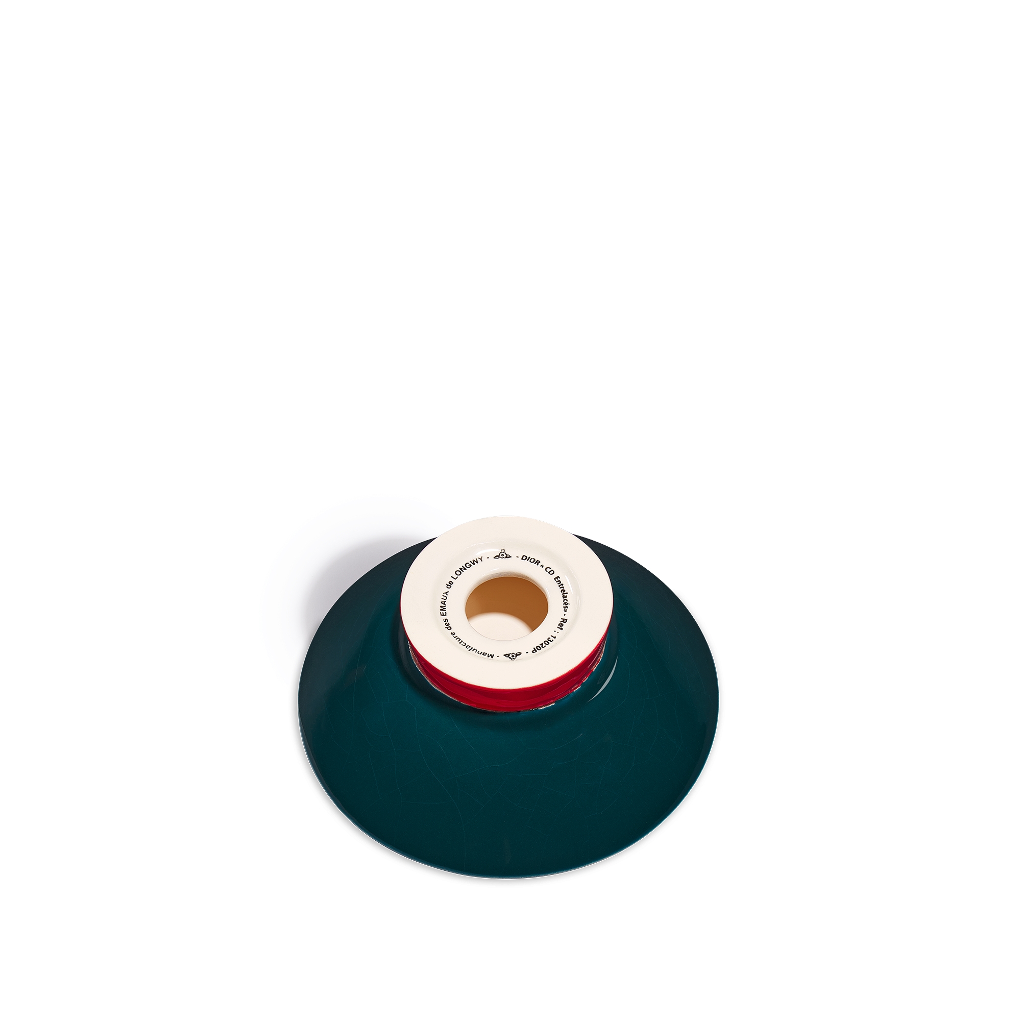 小物入れ Manufacture des Émaux de Longwy for Dior — CD Entrelacés E08