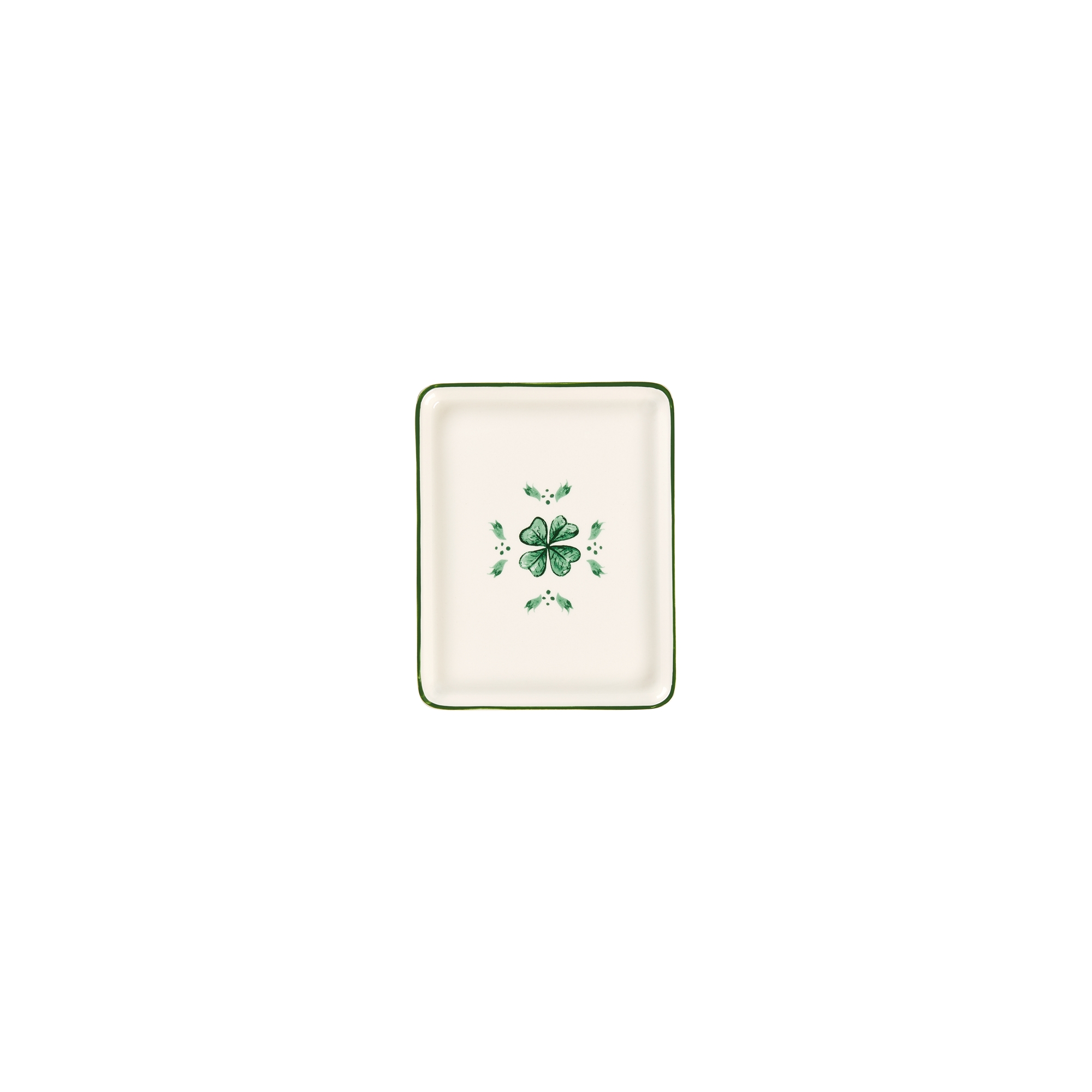 Trinket Tray Ceramic with Clover Motif | DIOR US