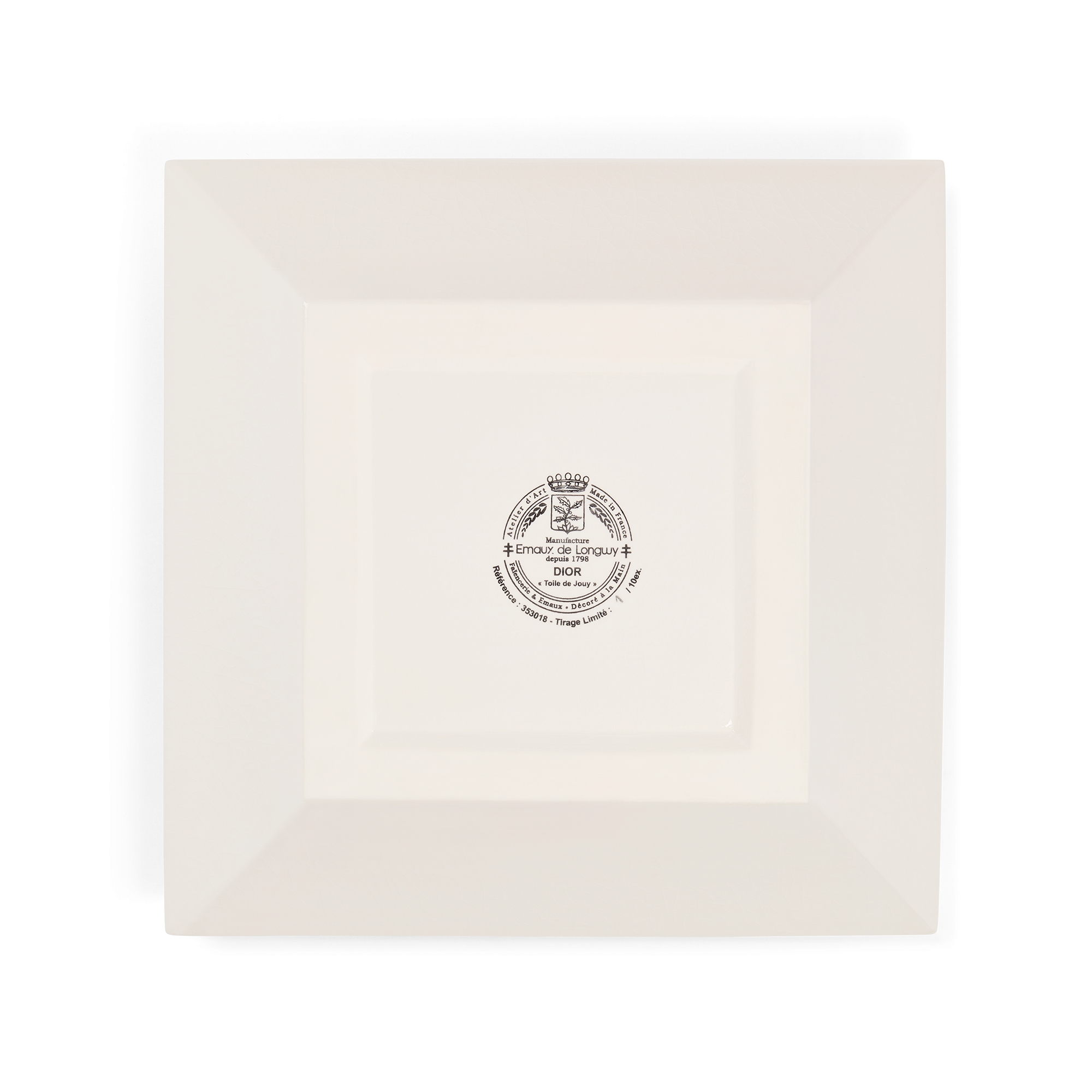 Manufacture des Émaux de Longwy for Dior ラージ 小物入れ トワル ドゥ ジュイ E08