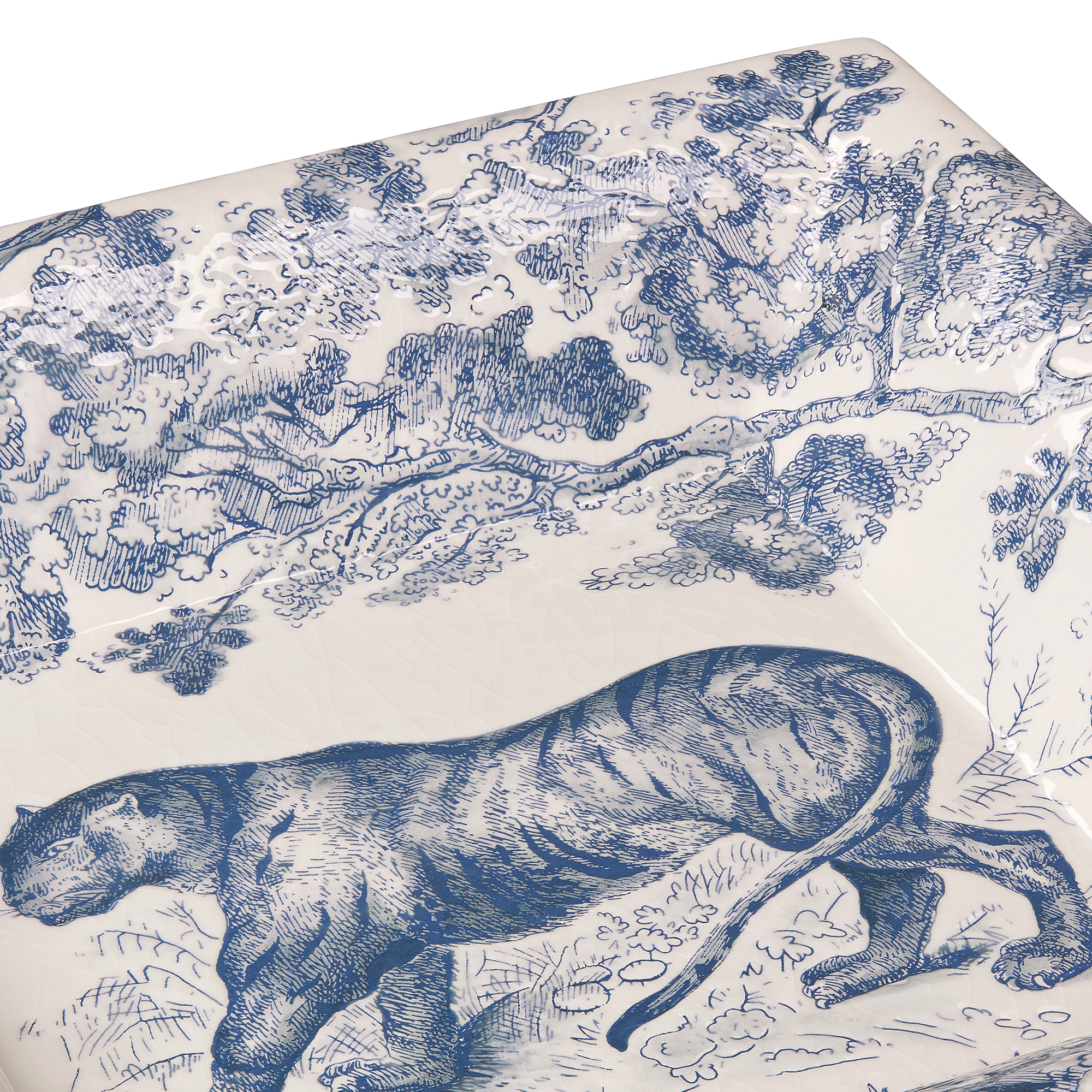 Manufacture des Émaux de Longwy for Dior ラージ 小物入れ トワル ドゥ ジュイ E09