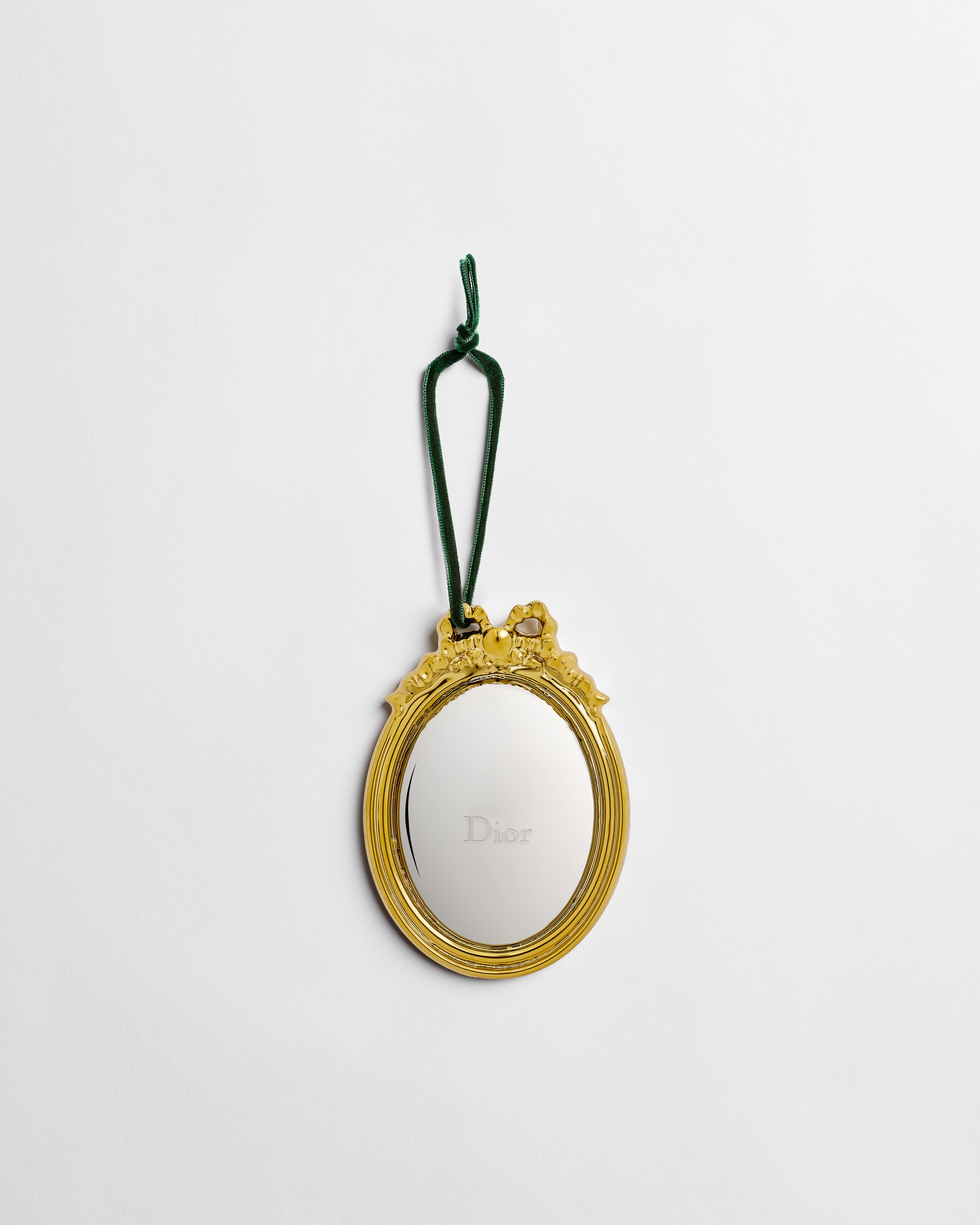 Dior Médaillon Ornament Gold-Tone and Silver-Tone Ceramic E01