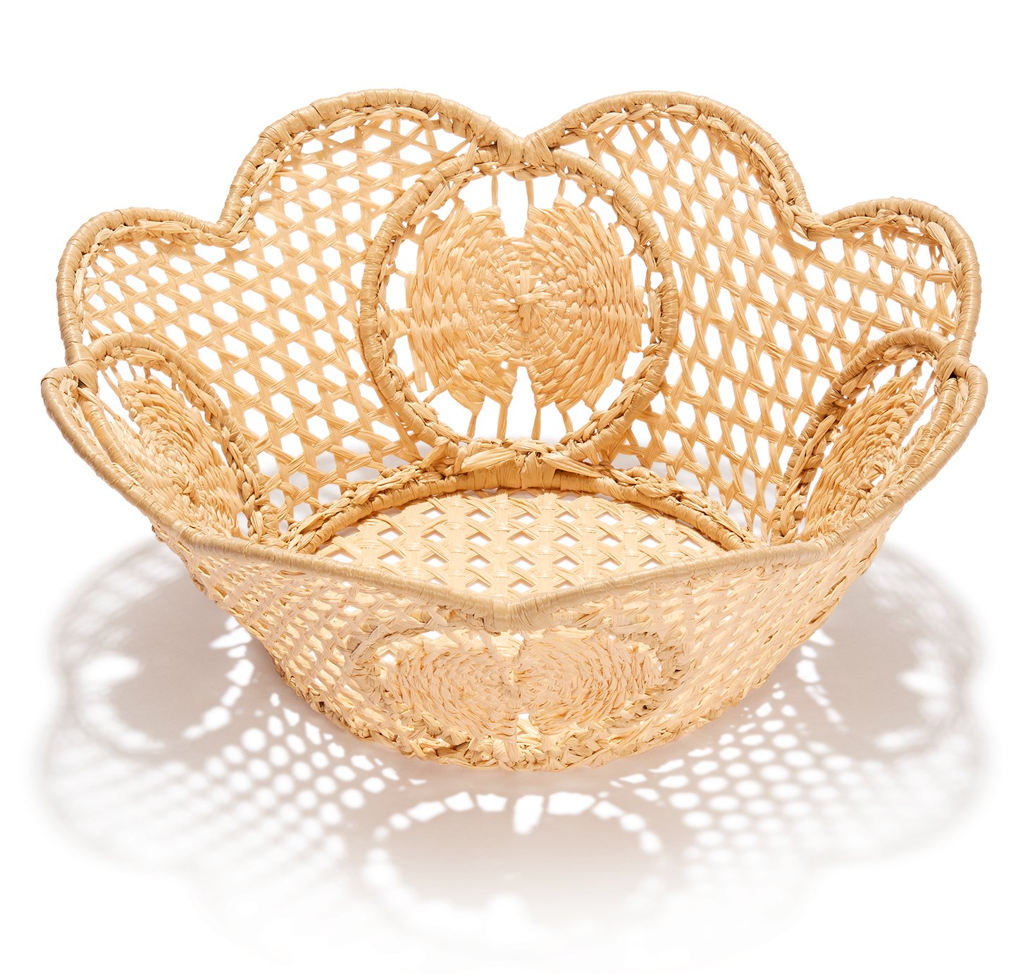Set of Six Round Baskets aria_woman_viewcode_e01