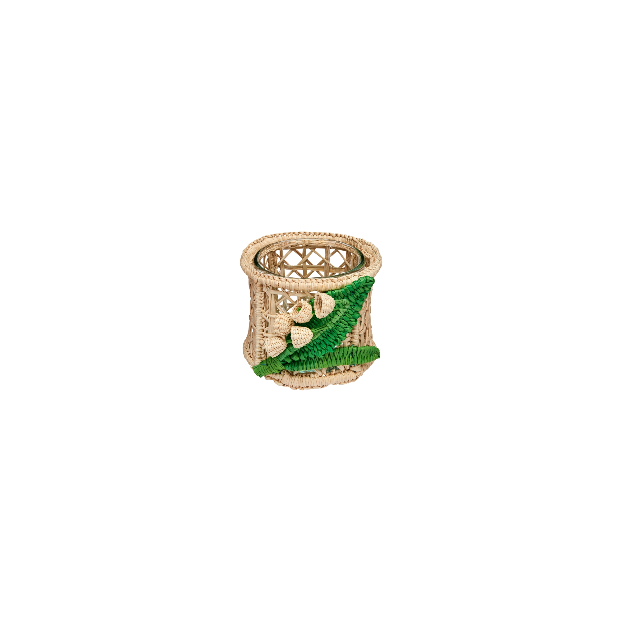 Candle Holder Lily of the Valley, Green | DIOR US