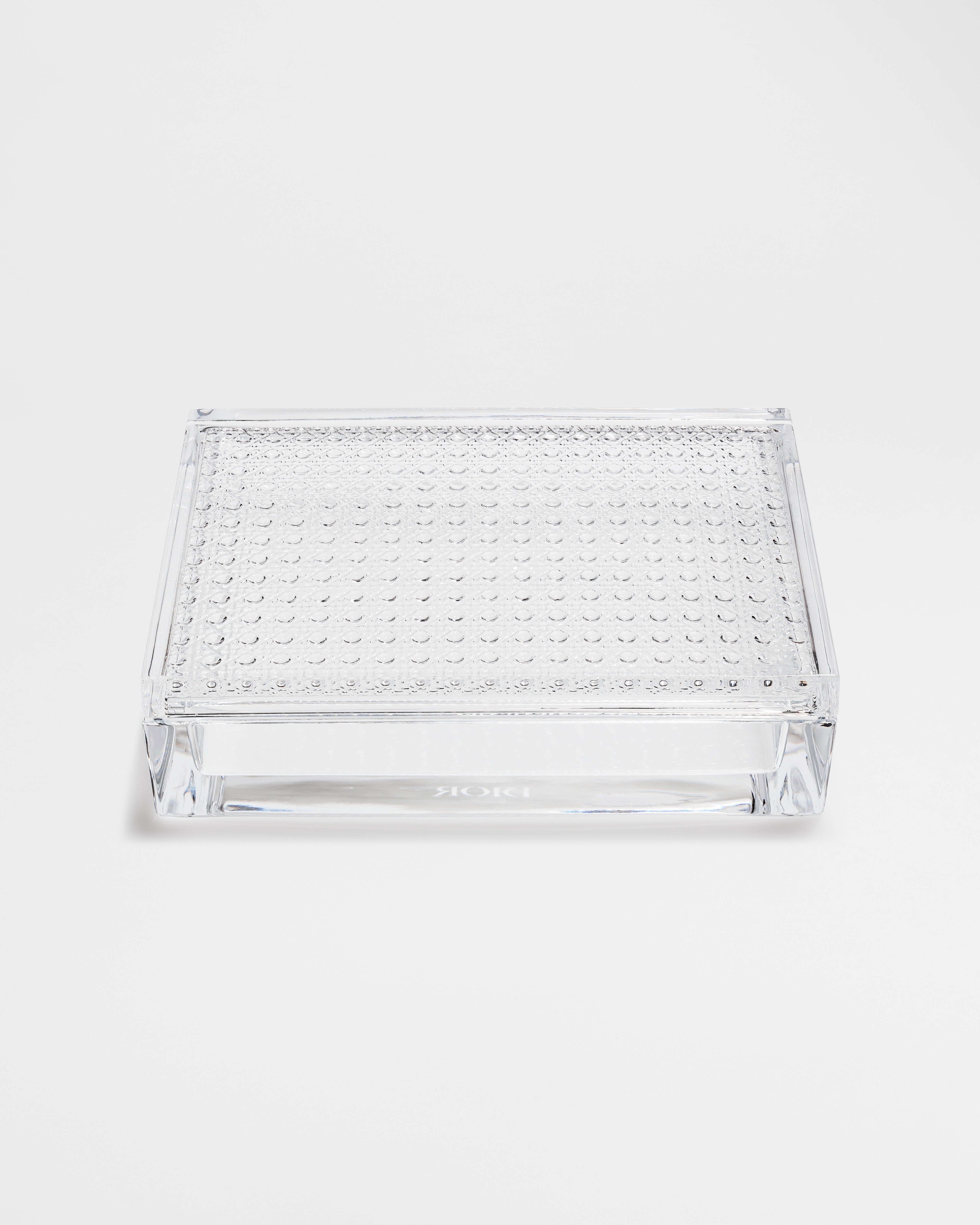 Schachtel Kristall mit Cannage Motiv E01