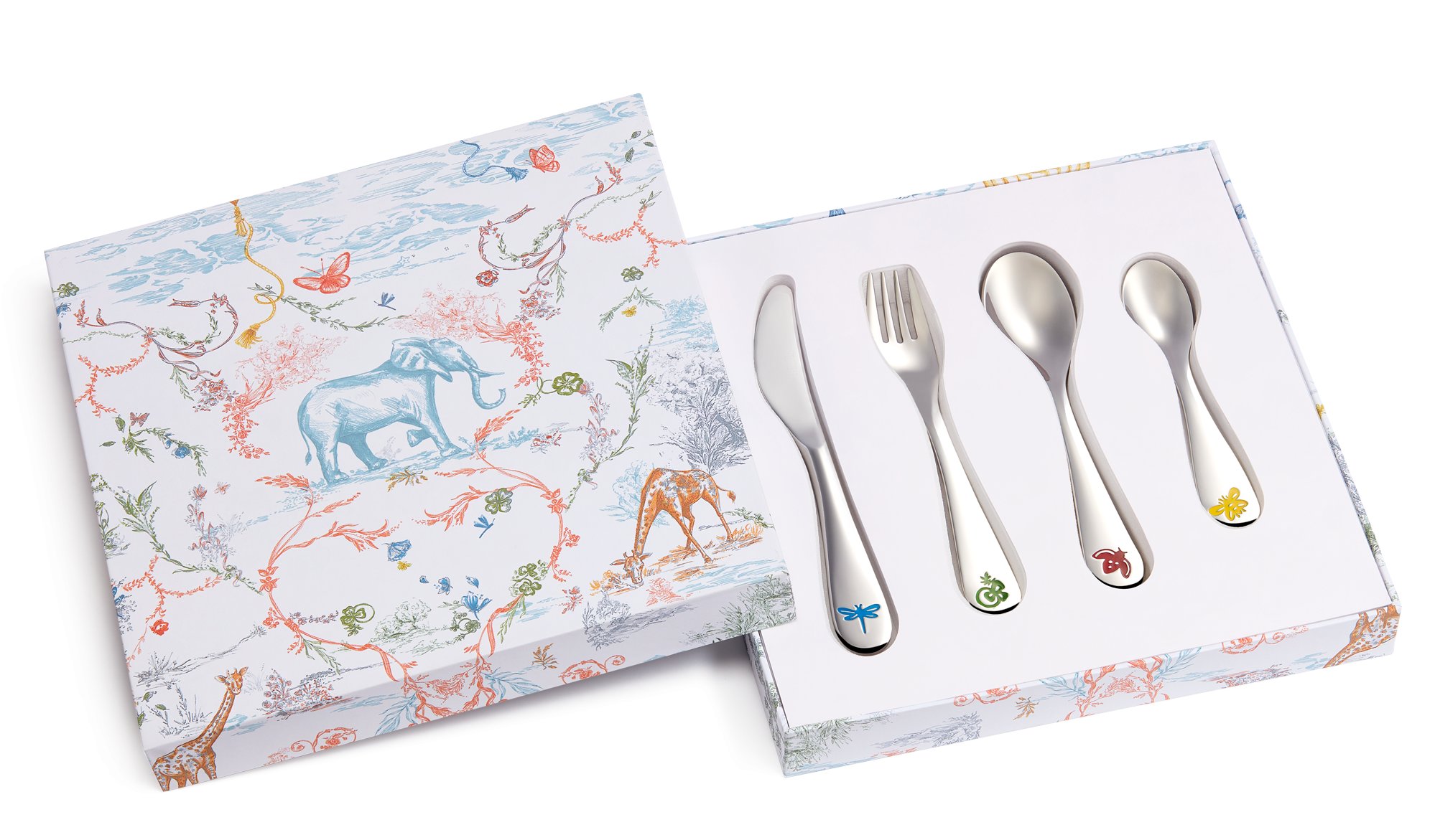 Four-Piece Cutlery Set for Kids aria_woman_viewcode_e01