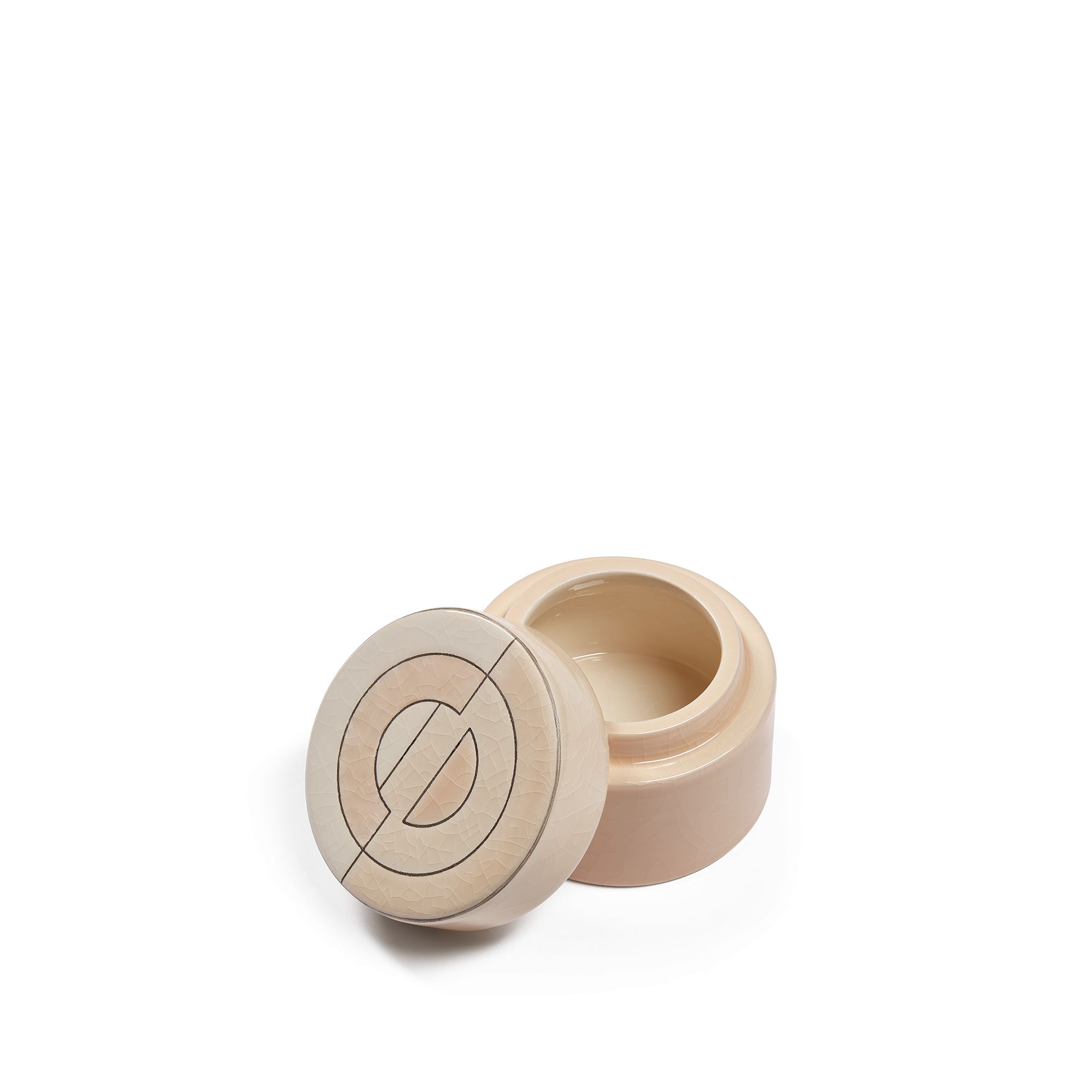 ベビートゥース ボックス Manufacture des Émaux de Longwy for Dior CD Entrelacés E06