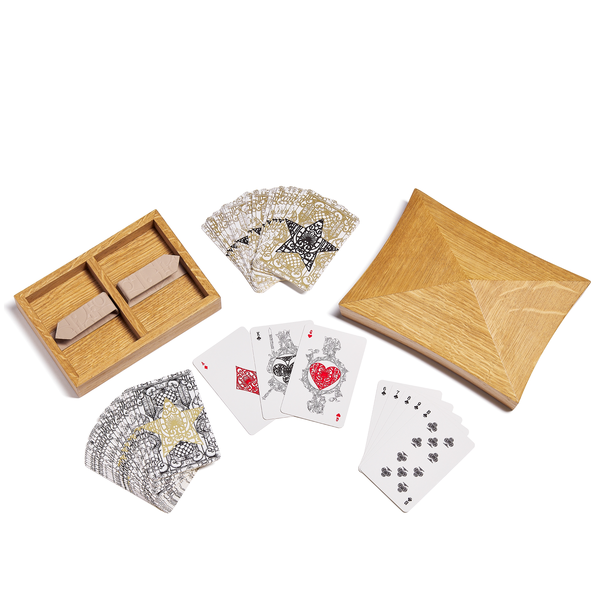 Lot De 2 Jeux De Cartes Vintage 50-60's USA : Pin Up Et Jurassic Park - Parfaits Pour Collection