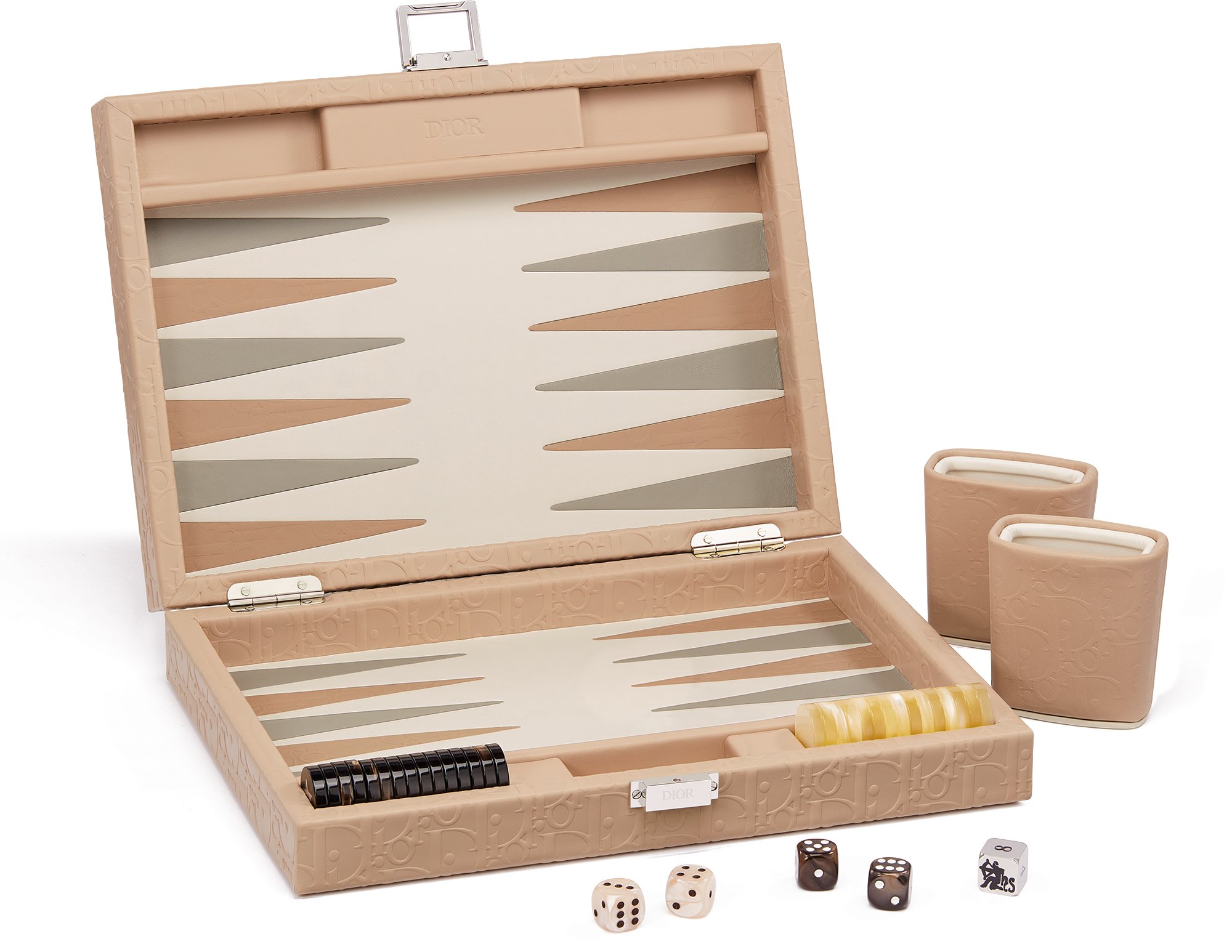 Small Leather Backgammon aria_woman_viewcode_e01