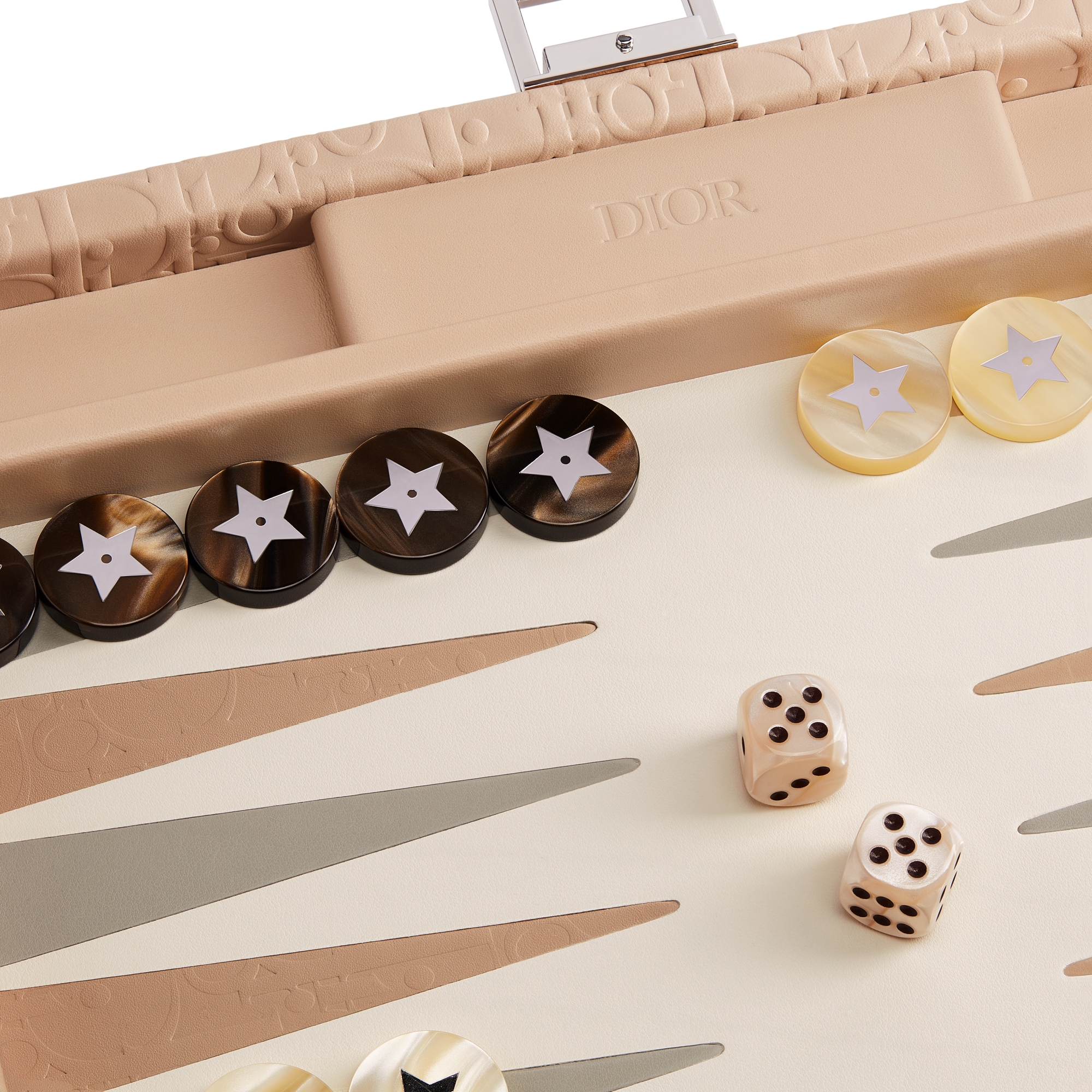 Small Leather Backgammon