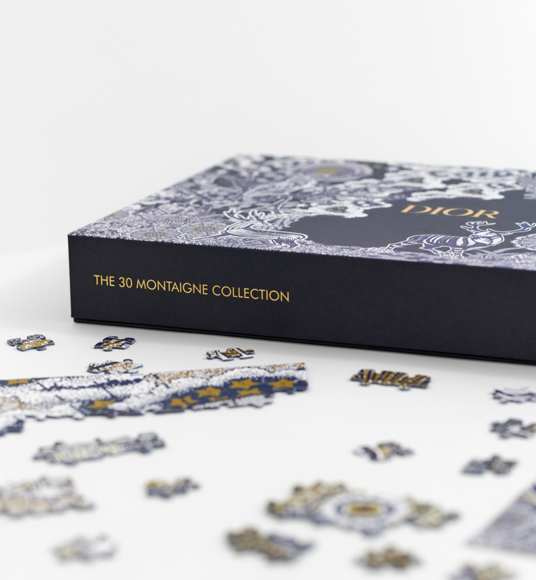 1,000-Piece Puzzle 30 Montaigne Blue Deer | DIOR