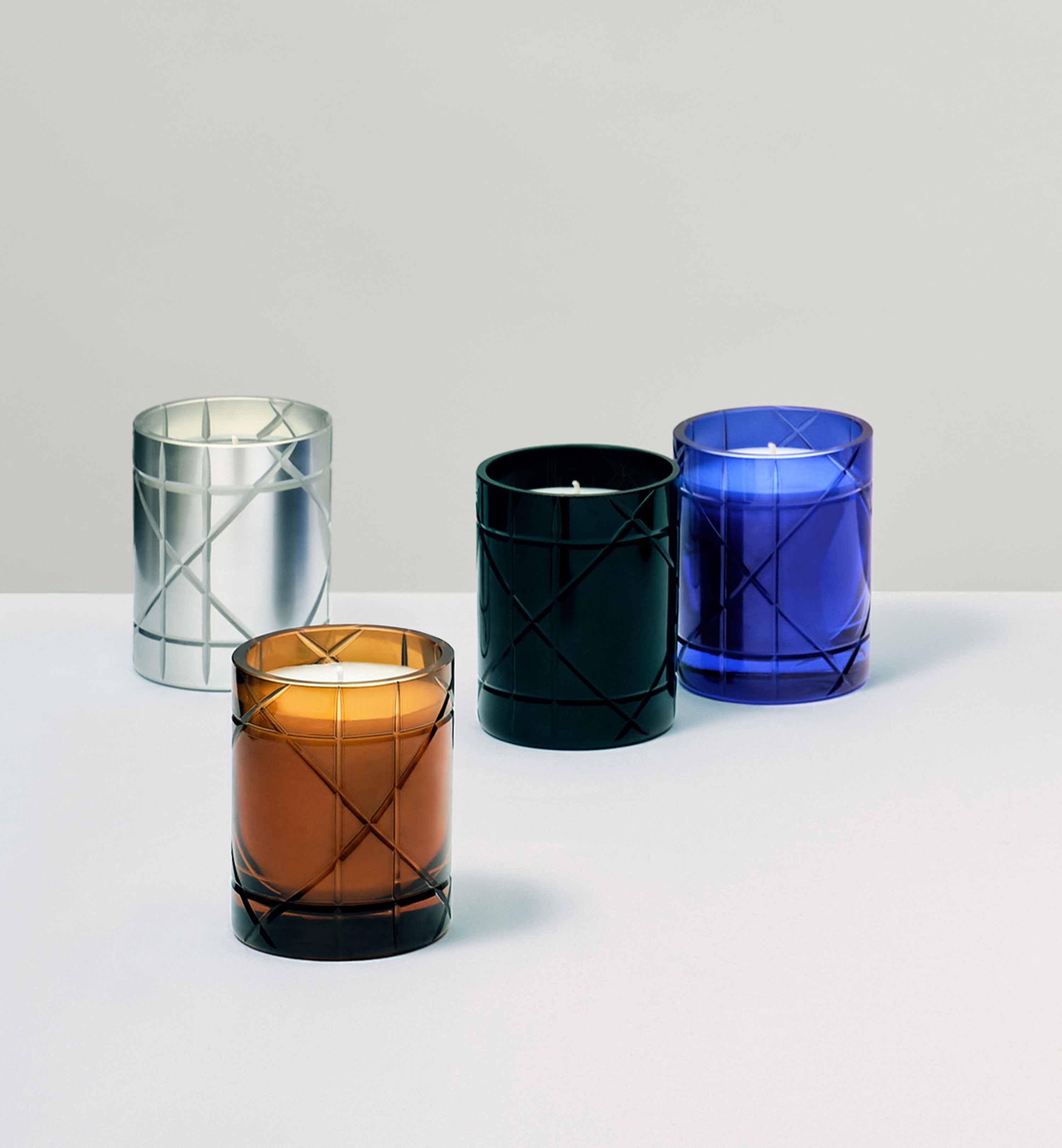 Poires aux Épices Scented Candle Amber-Colored Cannage E12