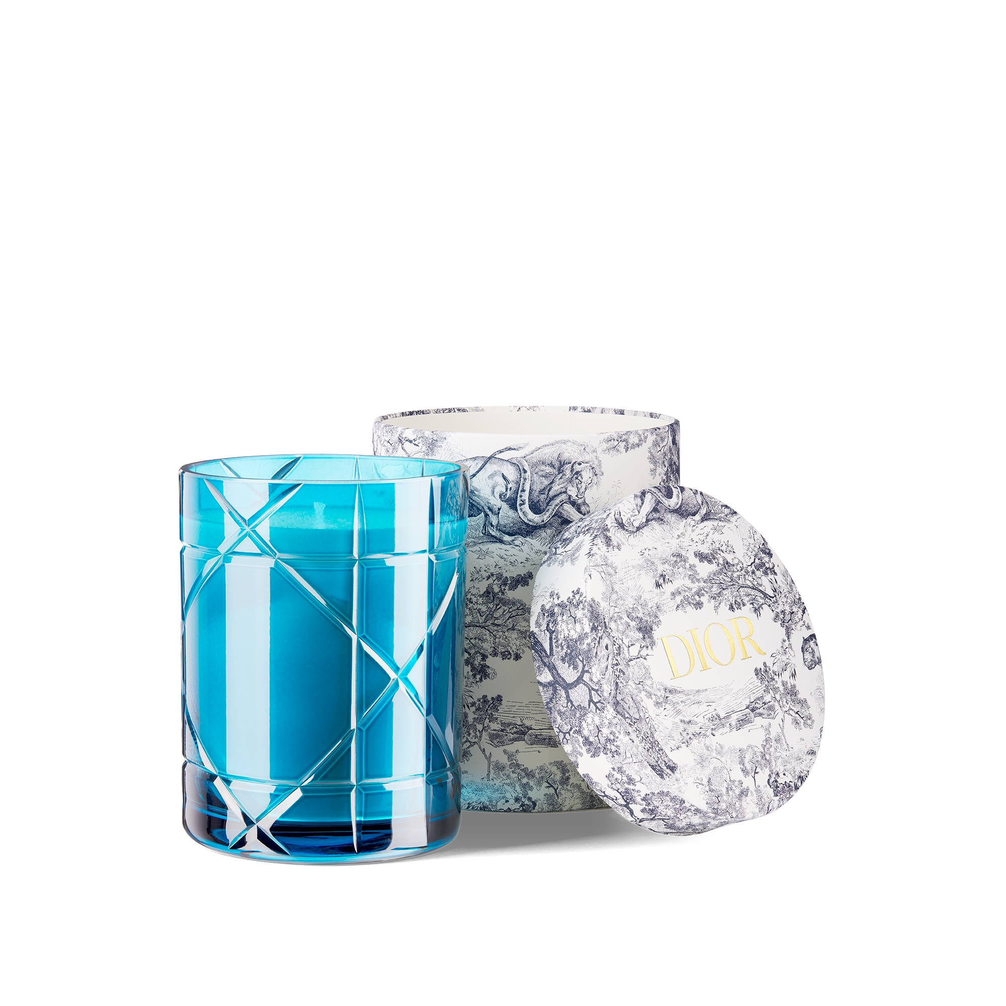 Bougie parfumée, senteur Bouquet Marin Cannage, bleu E01