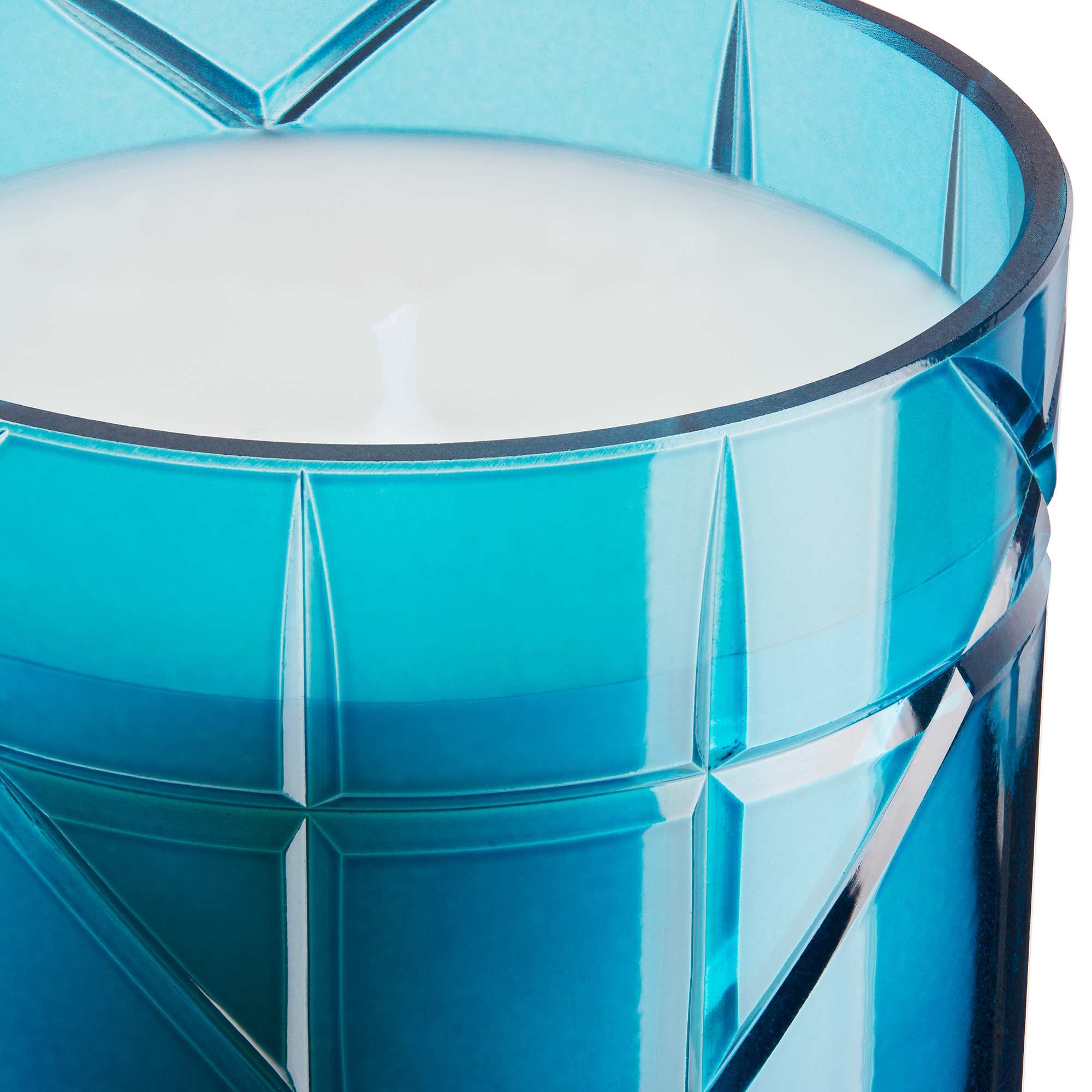 Bouquet Marin Scented Candle Blue Cannage E09