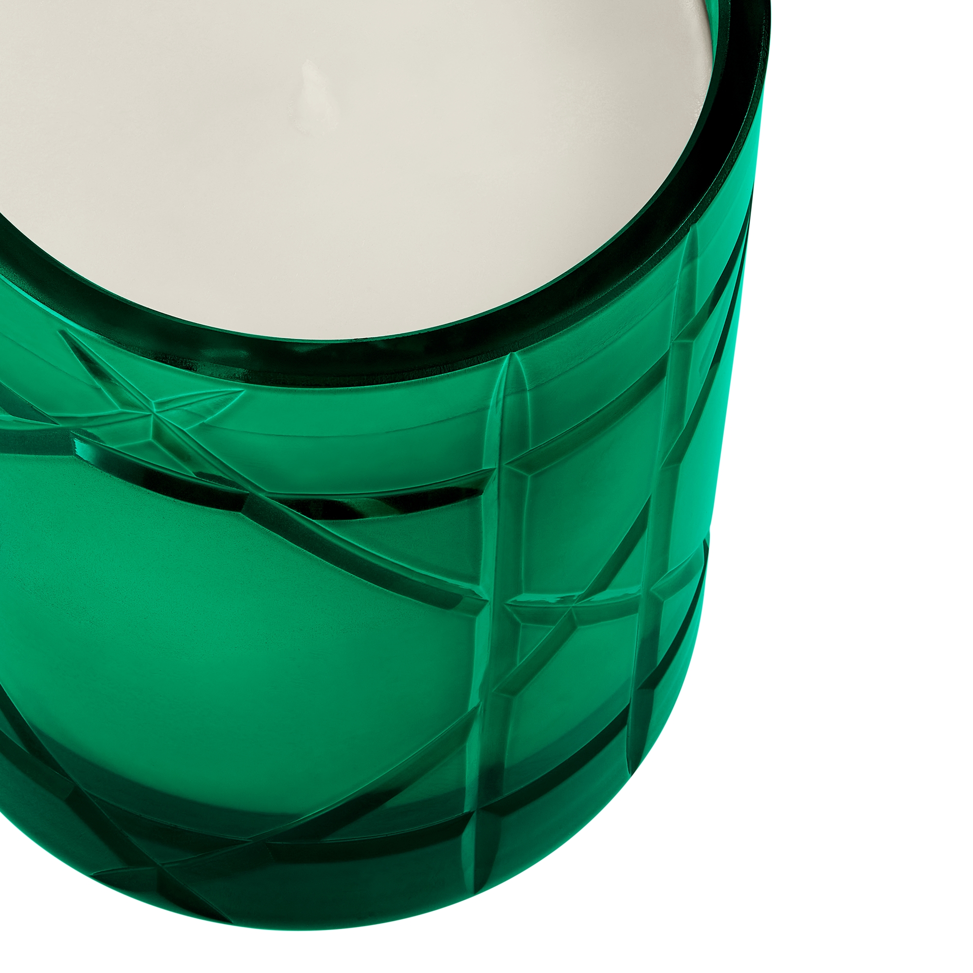 Clochette Printanière Scented Candle Green Cannage E09