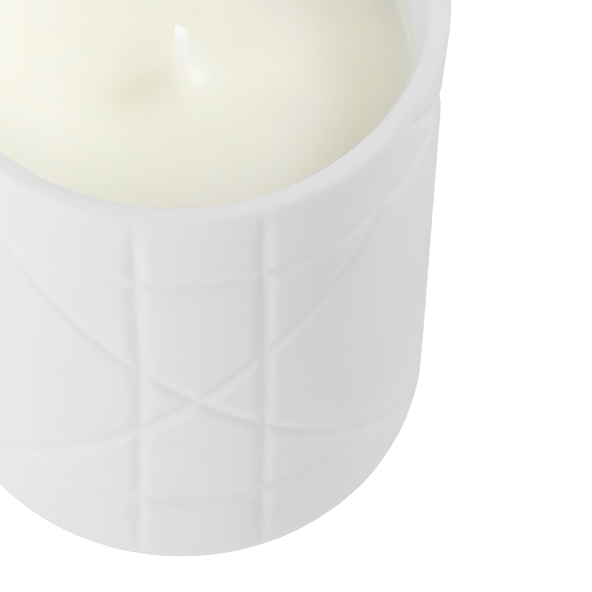 Fleur d'Oranger Scented Candle White Cannage E09