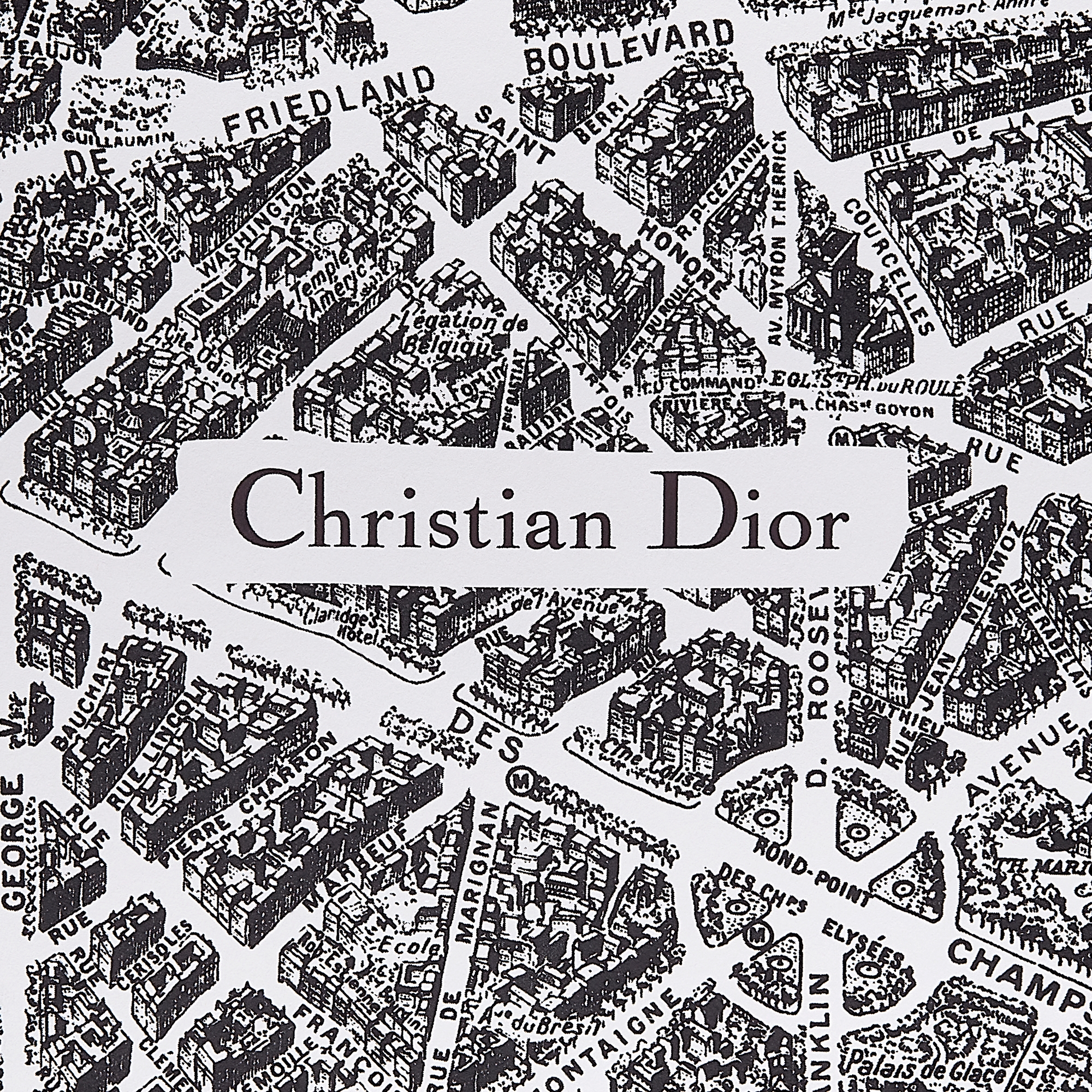 Baies de Rose Bergamote Scented Candle Black and White Plan de Paris E09