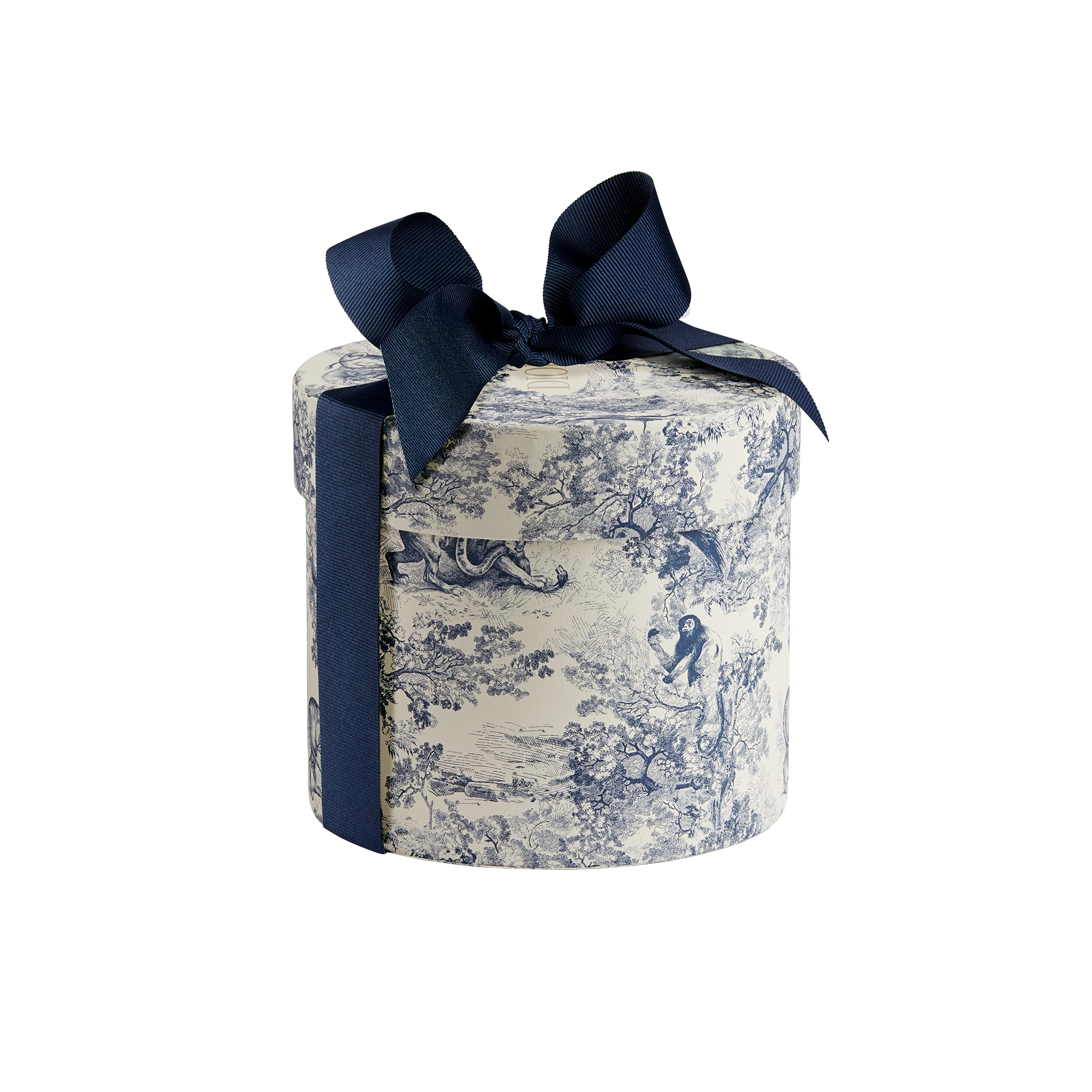 Vela perfumada grande Hortensia Toile de Jouy azul E03