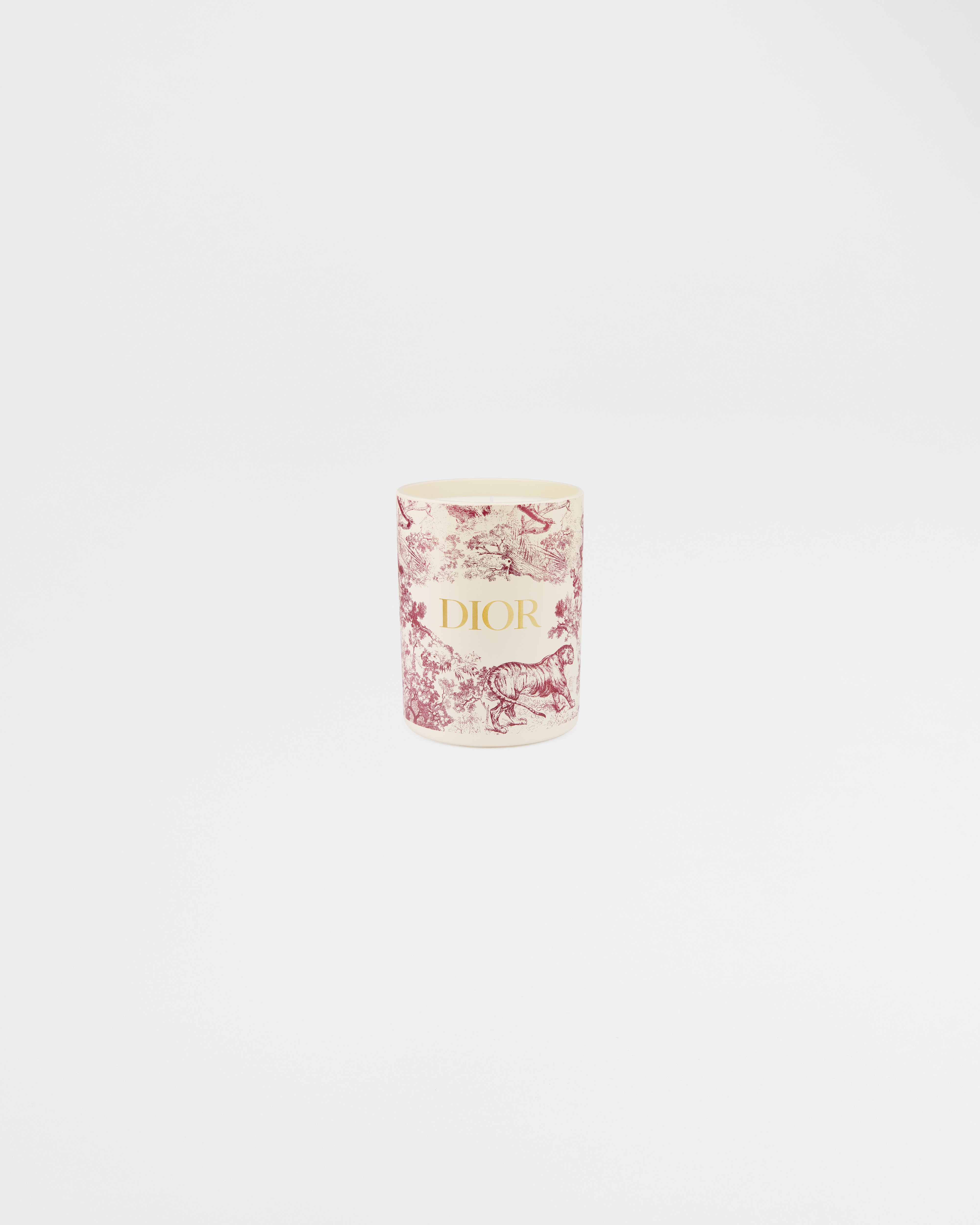 Bougie parfumée, senteur Hortensia Grenat Toile de Jouy, bordeaux E11