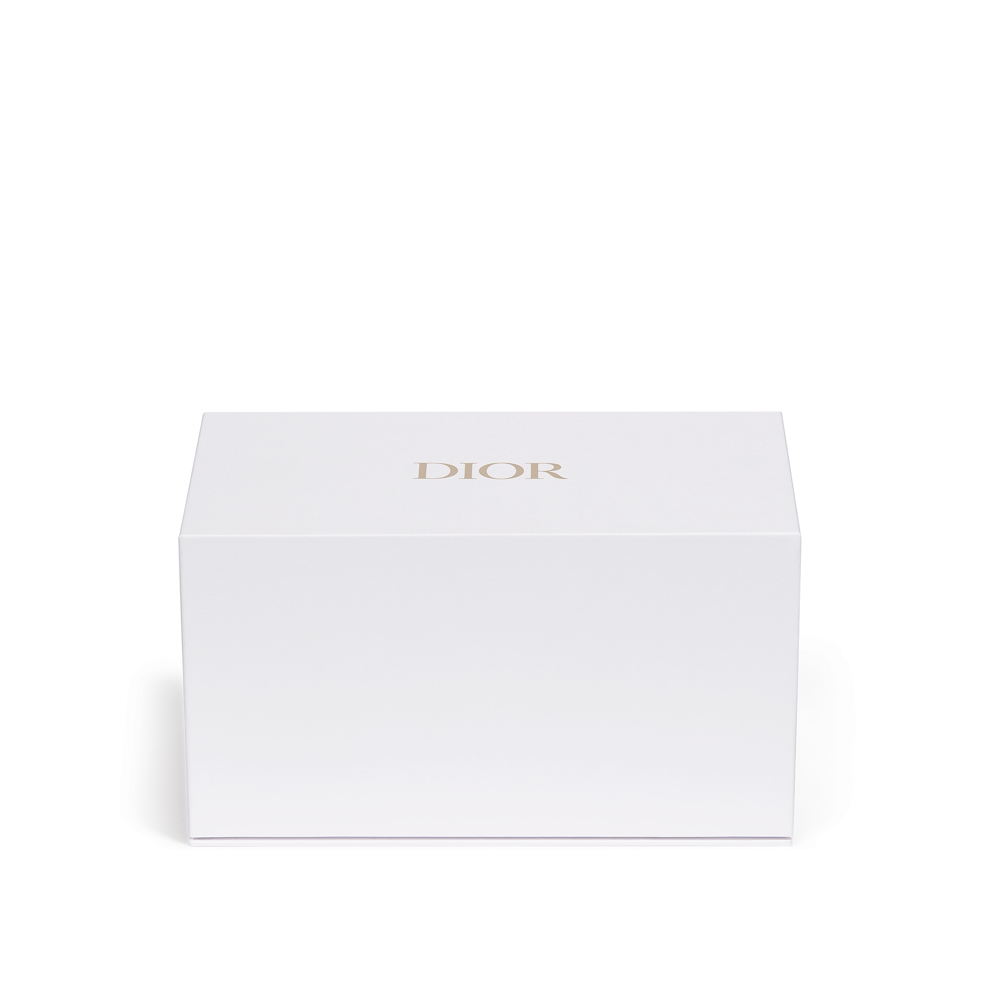 Set of Two Scented Candles: Orange du Sud and Rose de Paris White Porcelain with Multicolor Dioriviera Souvenir Motif E10