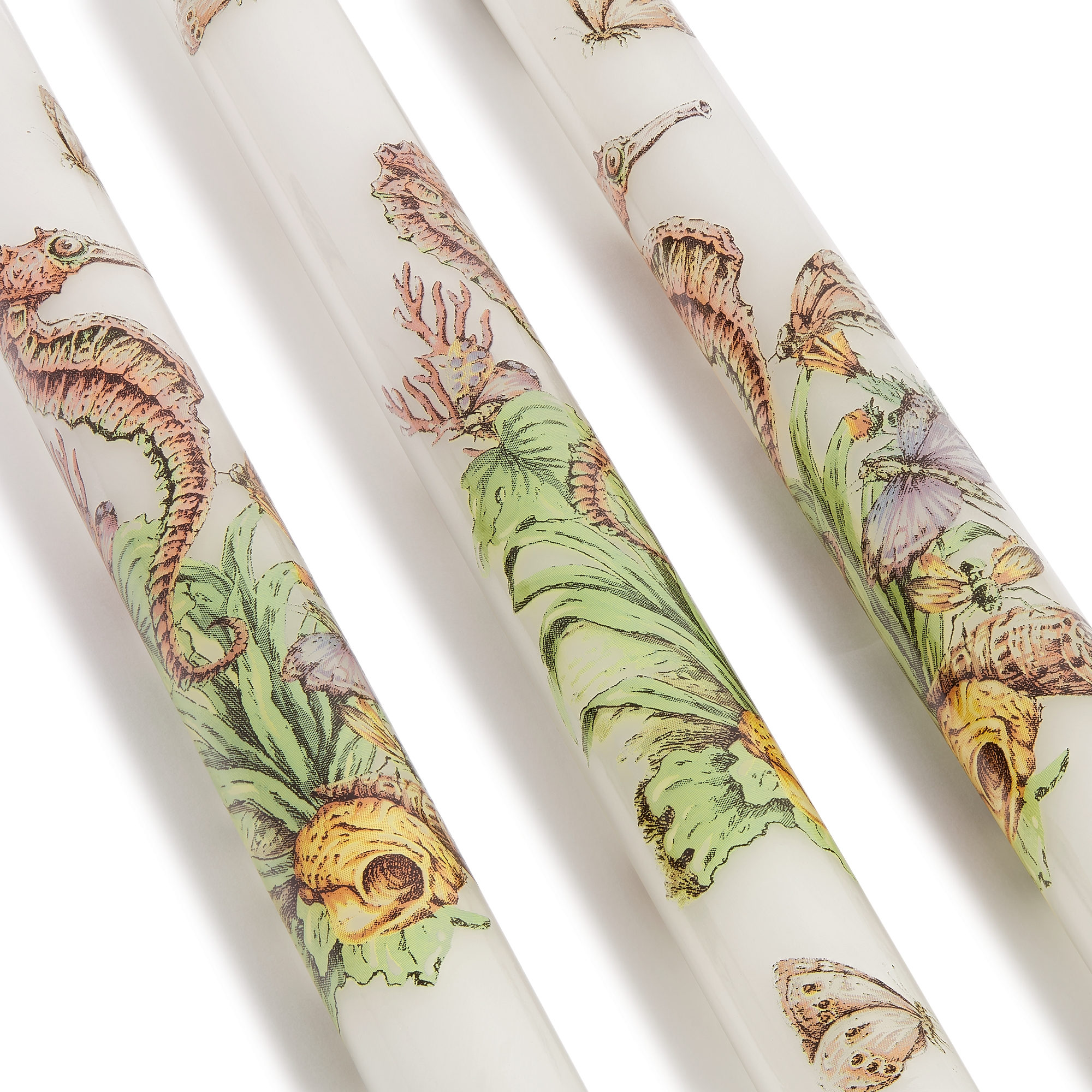 Set of Three Tapered Candles