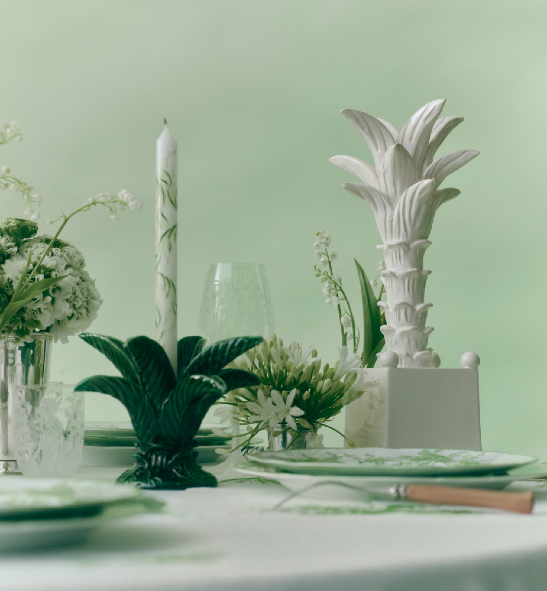 Set of Three Tapered Candles