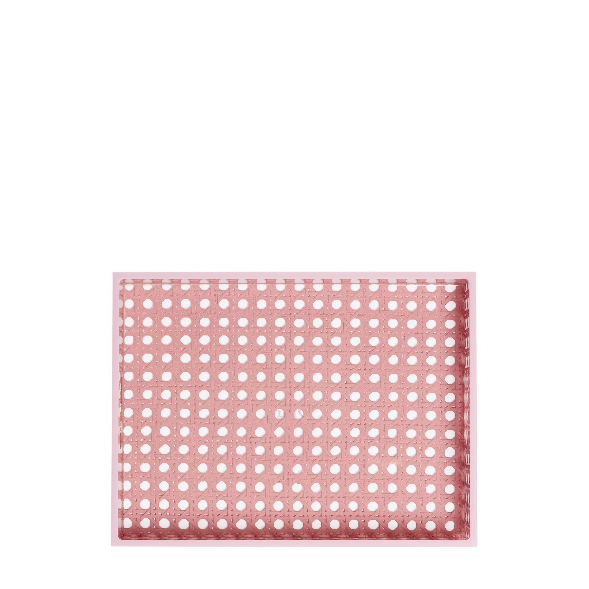  Resina e rattan Cannage Provence rosa
